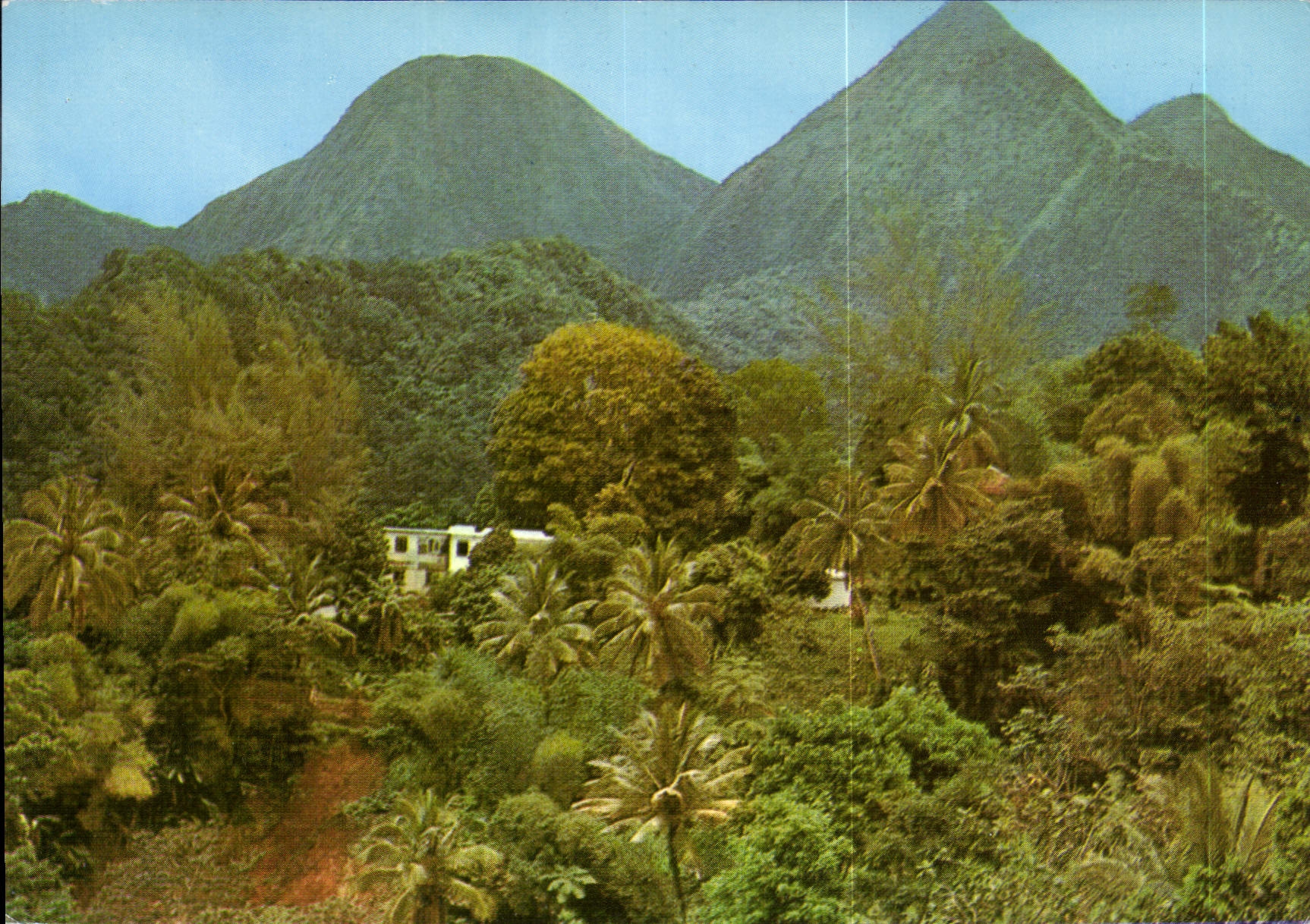 CPM la Martinique Les Pitons du Carbet 