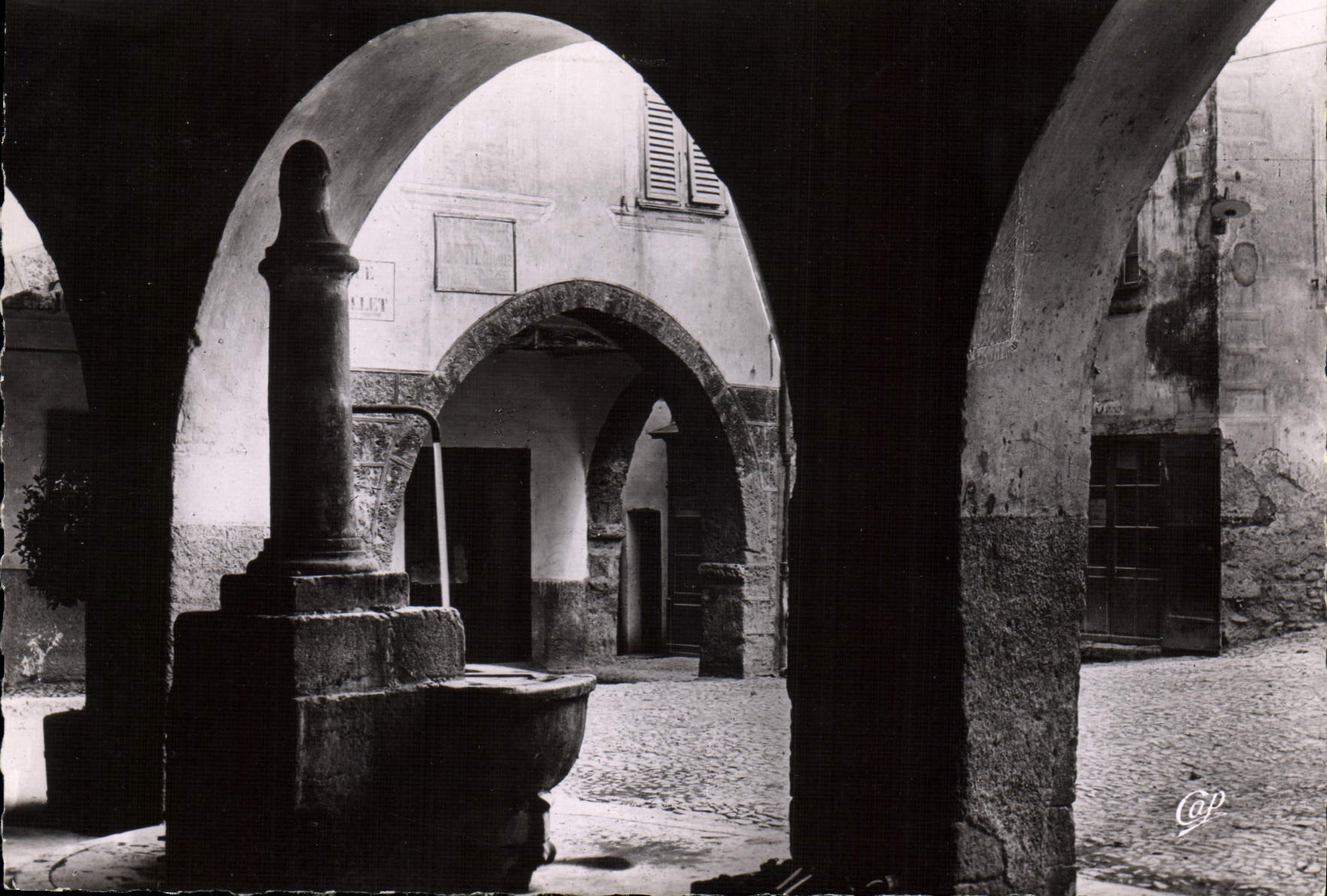 CPM Sospel A M la vieille fontaine 