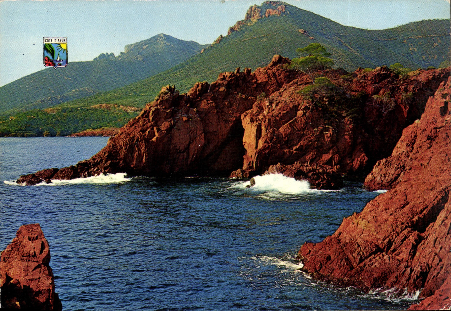 CPM Cote d'Azur la Corniche d'Or Rochers rouges de l'Esterel 