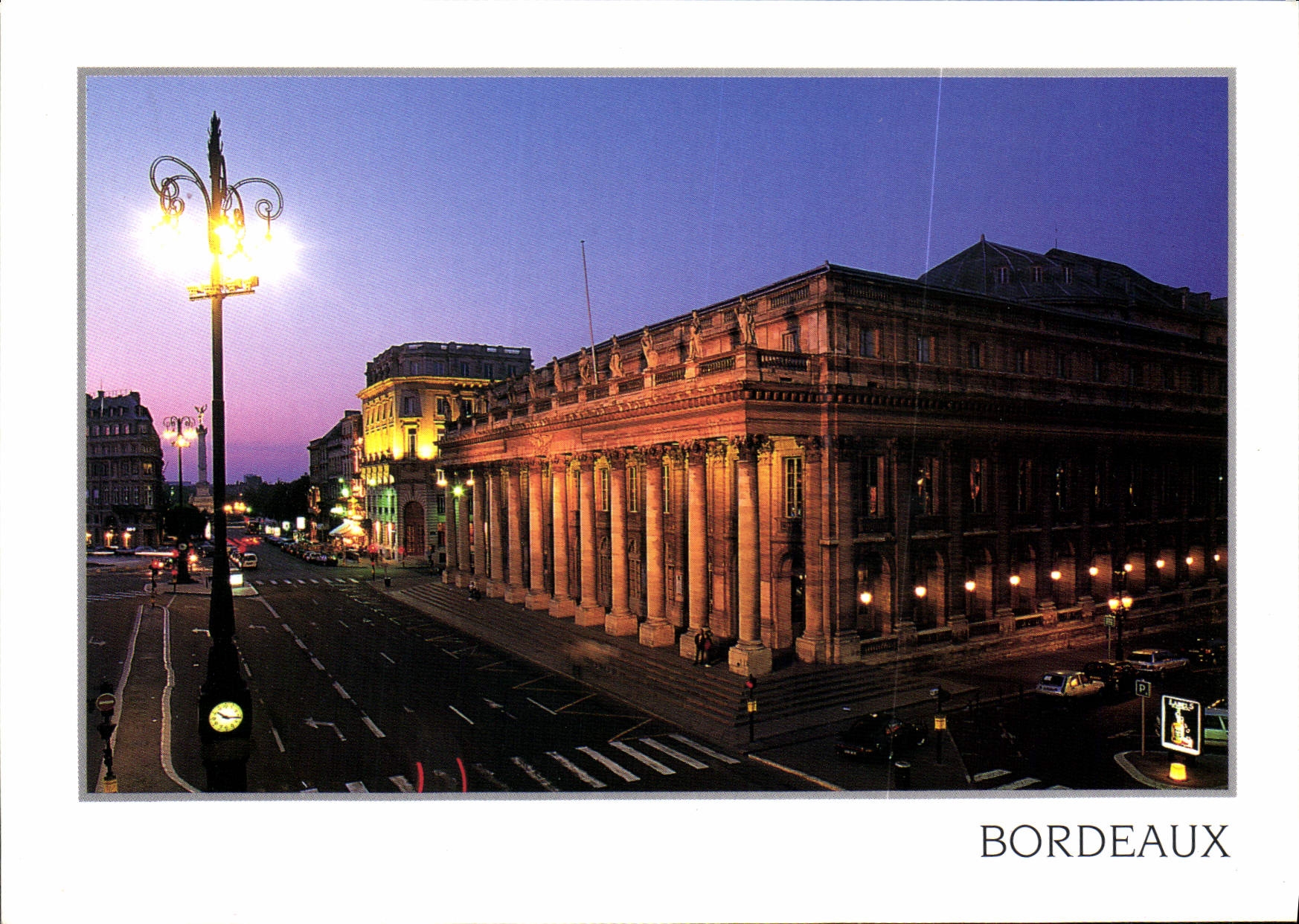 CPM Bordeaux Gironde le Grand Theatre 