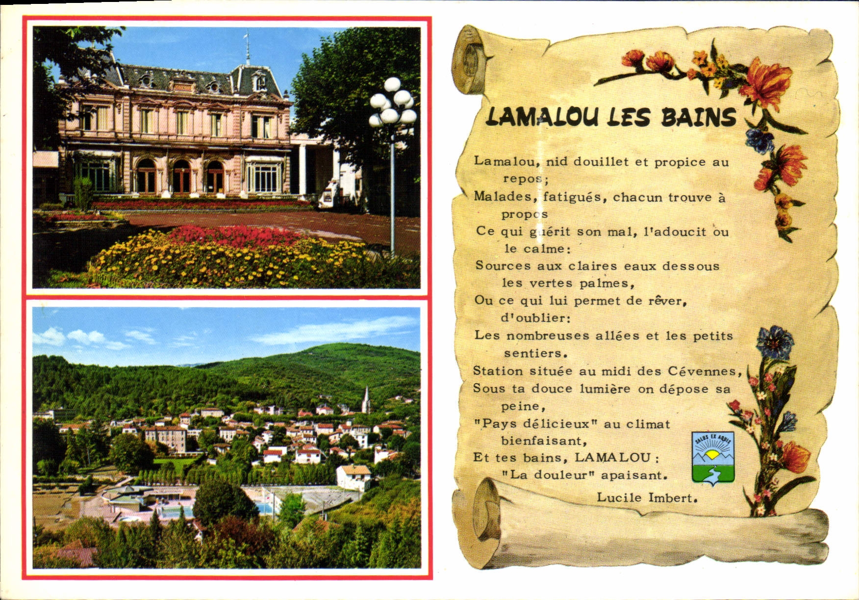 CPM En Parcourant le Languedoc Lamalou les Bains Herault