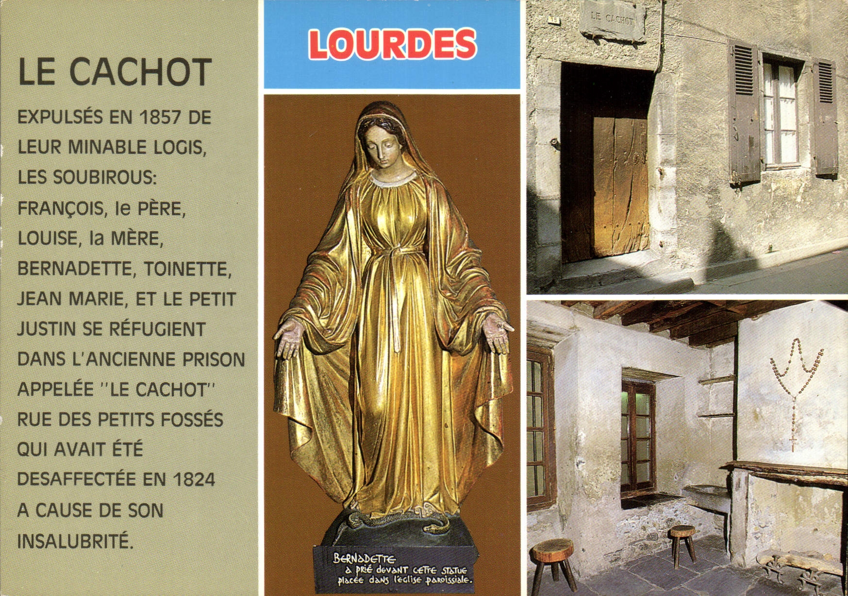 CPM Lourdes le Cachot Prison Gefangnis Prigione 