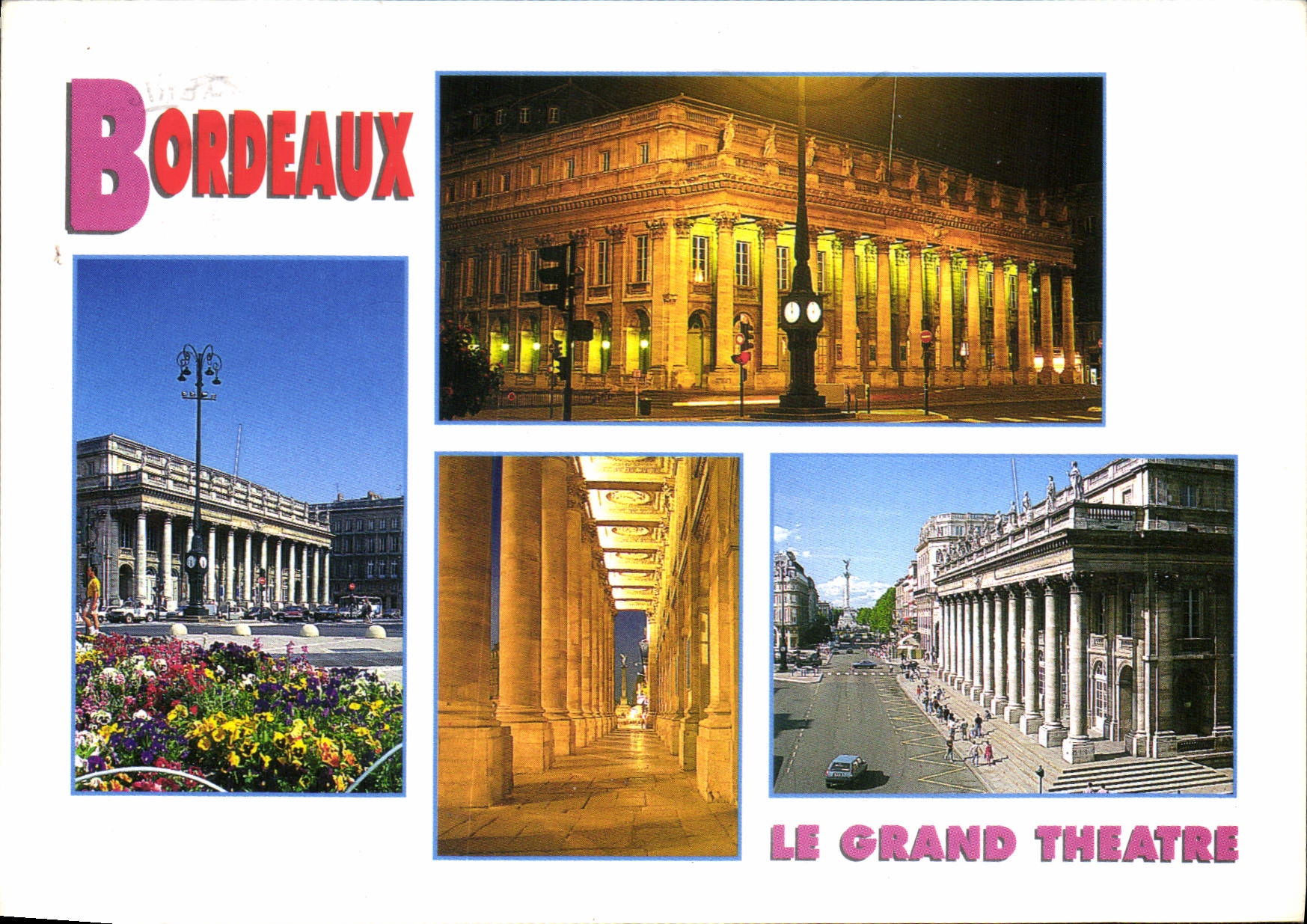 CPM Bordeaux Gironde le Grand Theatre 