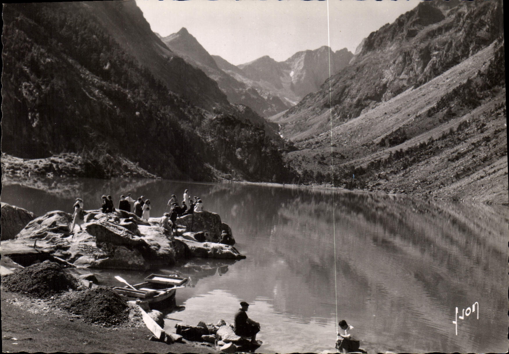 CPM Lac de Gaube Hautes Pyrenees alt 1800 m 