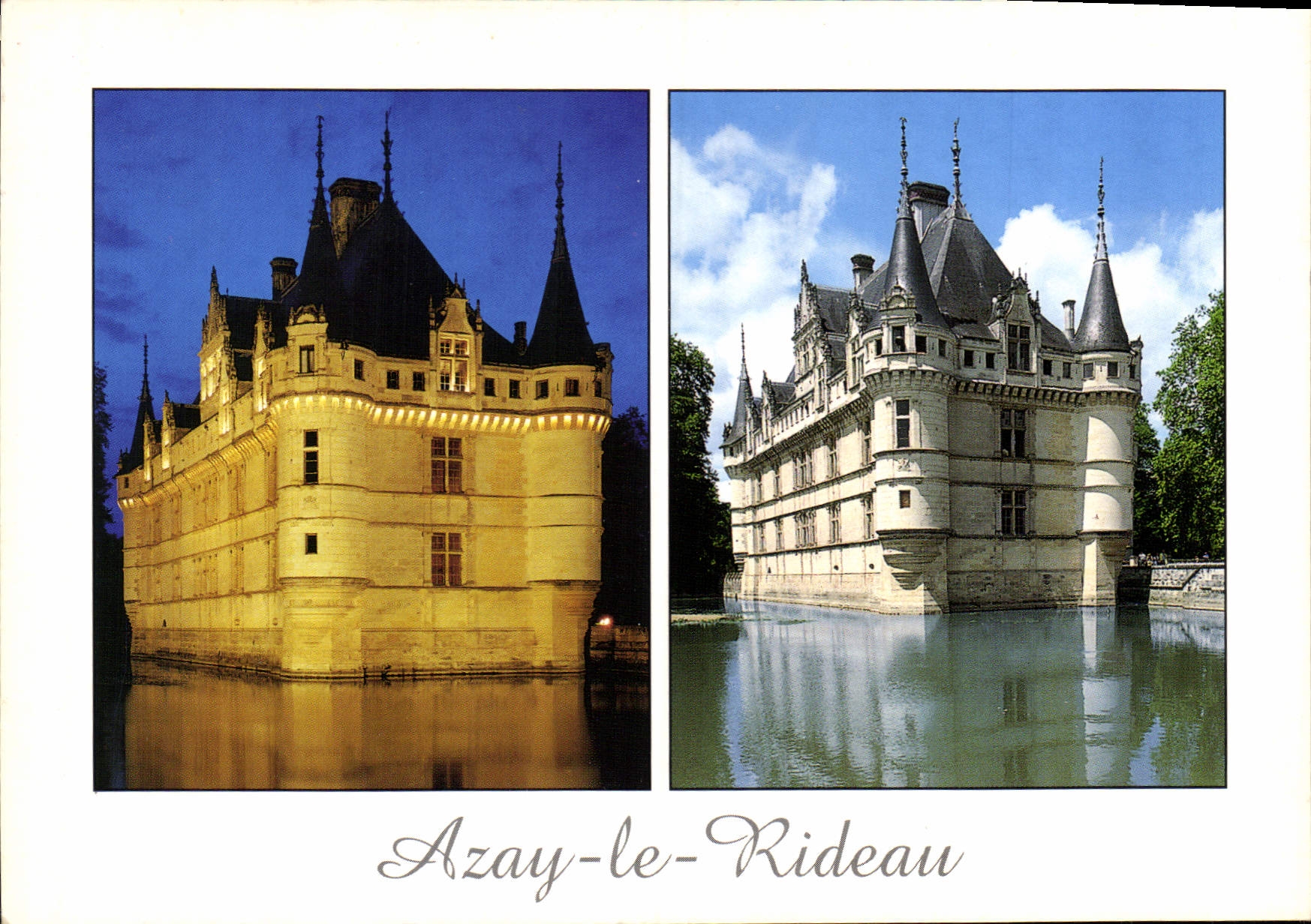 CPM Azay le Rideau i et l
