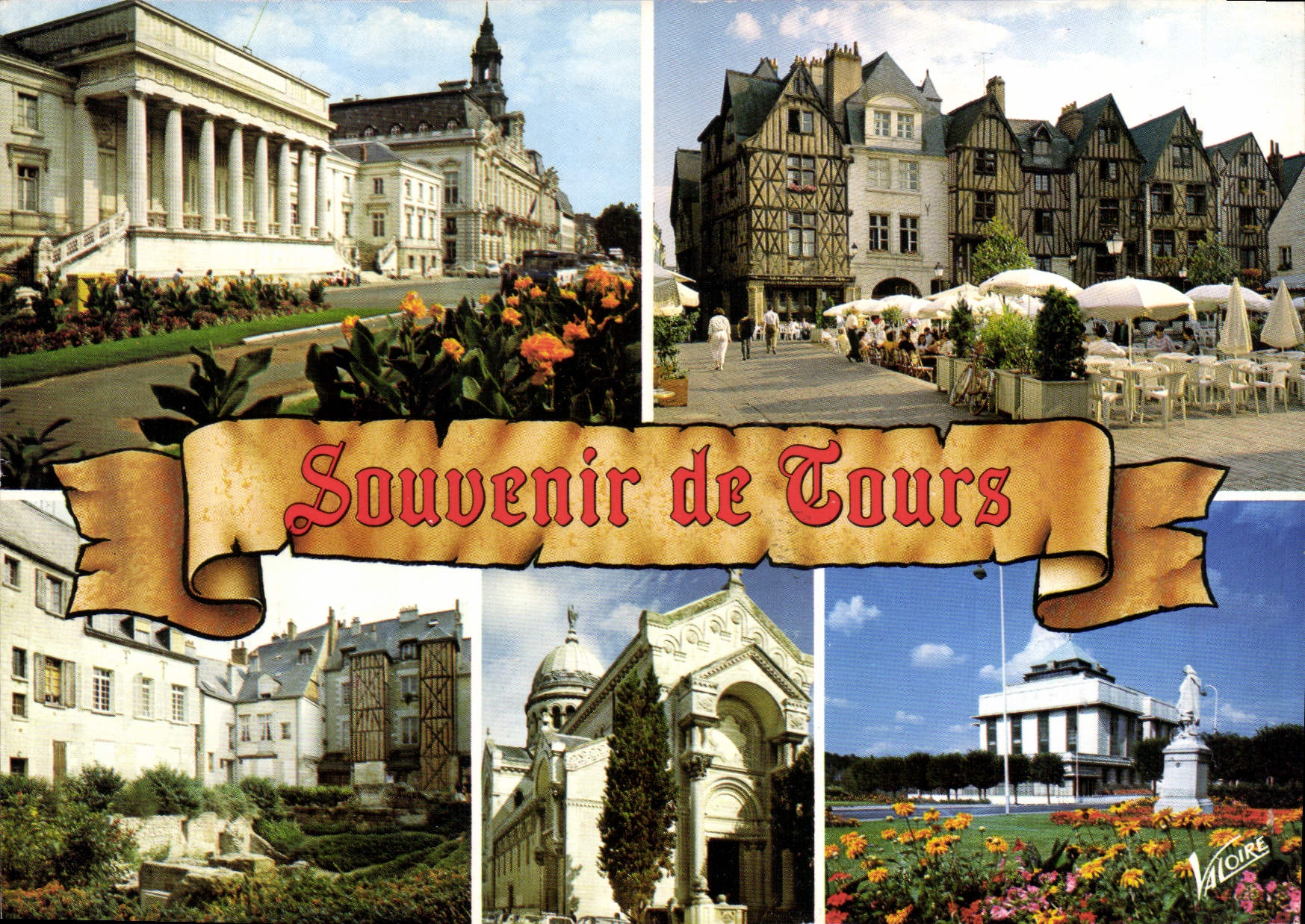 CPM Les Merveilles du Val de Loire Tours Indre et Loire 