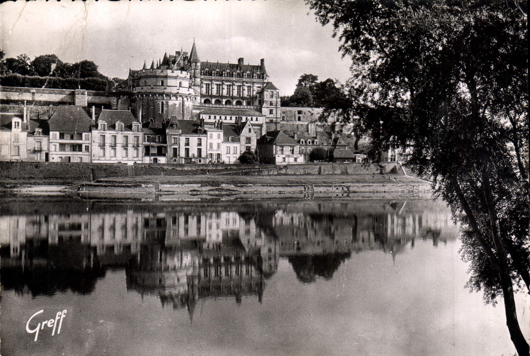 CPM Les Chateaux de la Loire Amboise Le Chateau et le Loire