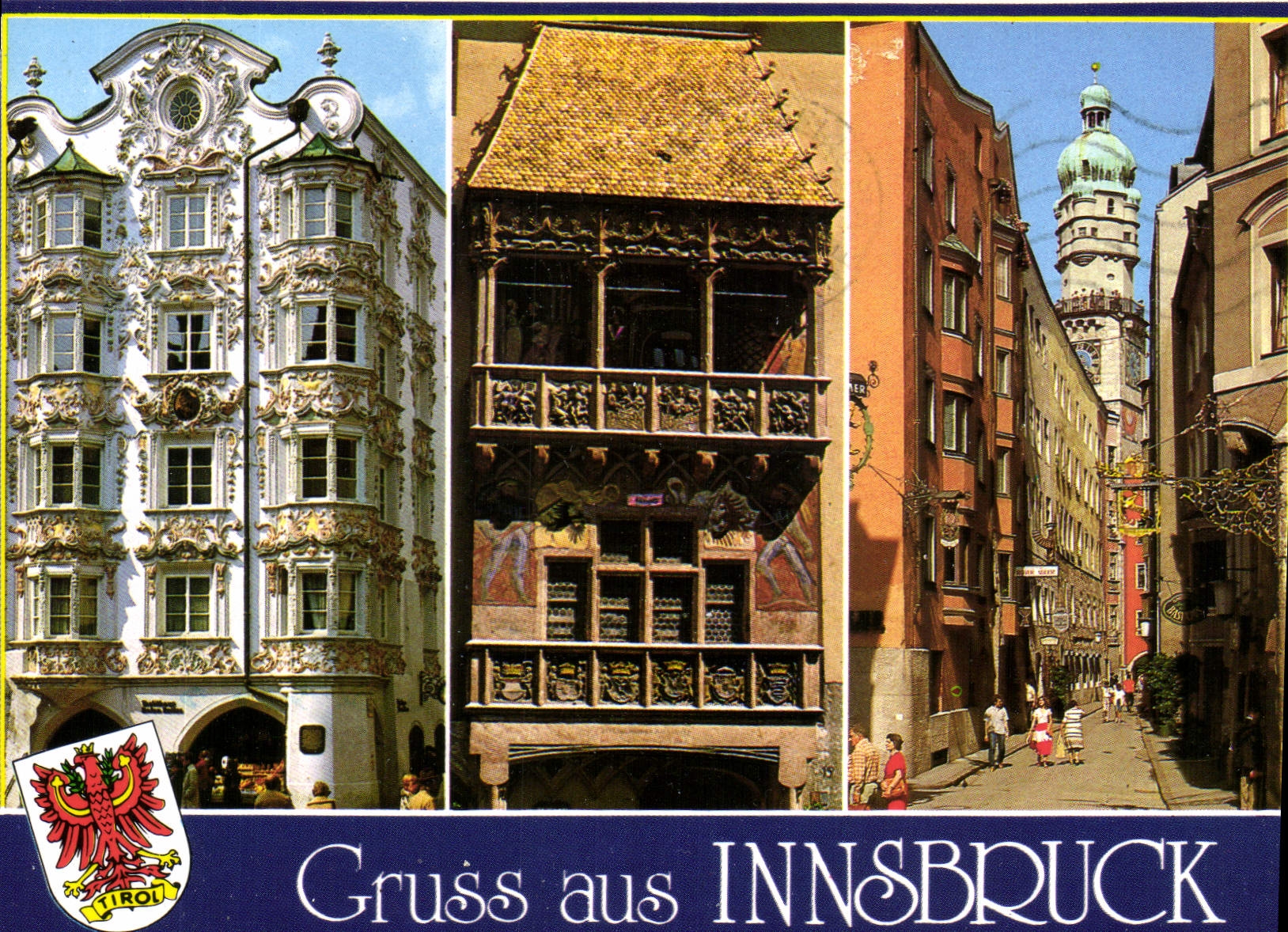 CPM Innsbruck Altsad Heblinghaus Geldenes Dachi Staditurm