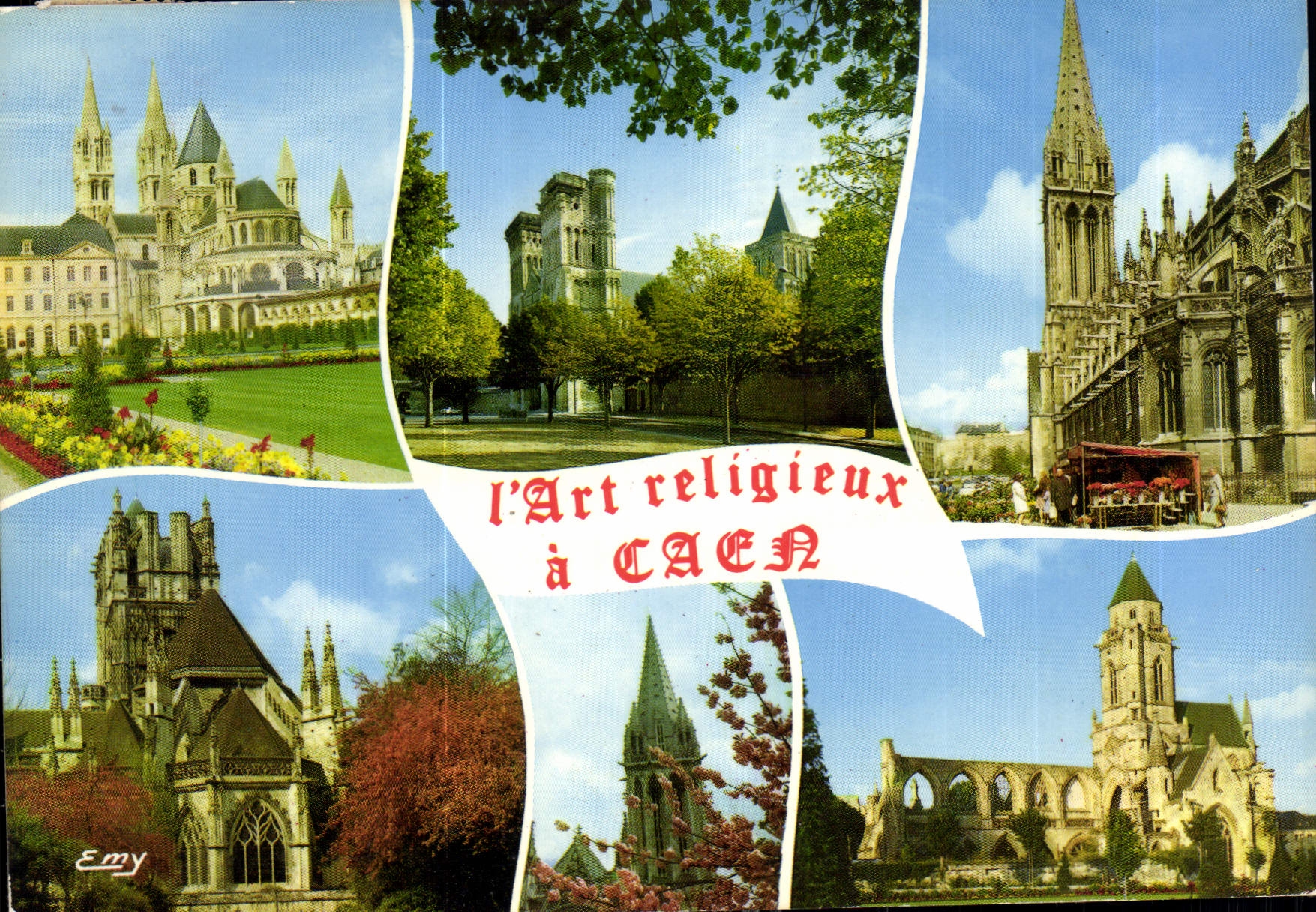 CPM Caen Calvados L'Art Religieux a Caen 