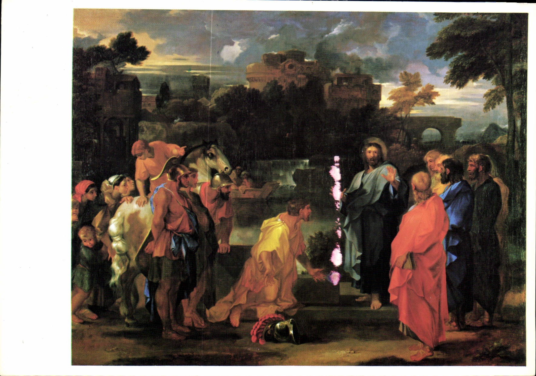 CPM Sebastian Bourdon 1616 1671 Le Christ et le Centurion