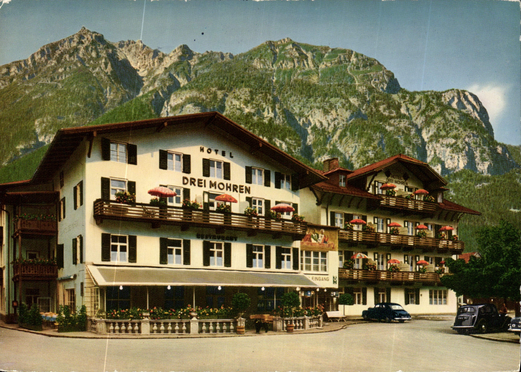 CPM Hotel Drei Mohren Gramisch 
