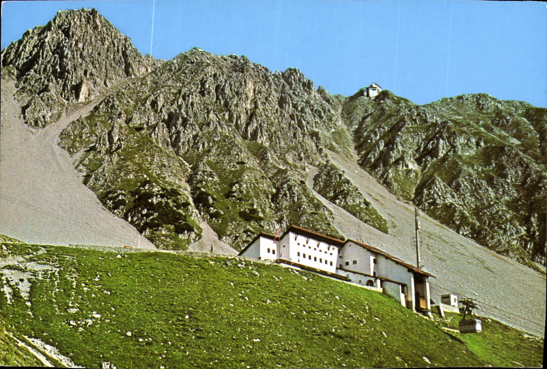 CPM Innsbruck Tirol Nordkettenbahn Seegrube mit Hafelekar