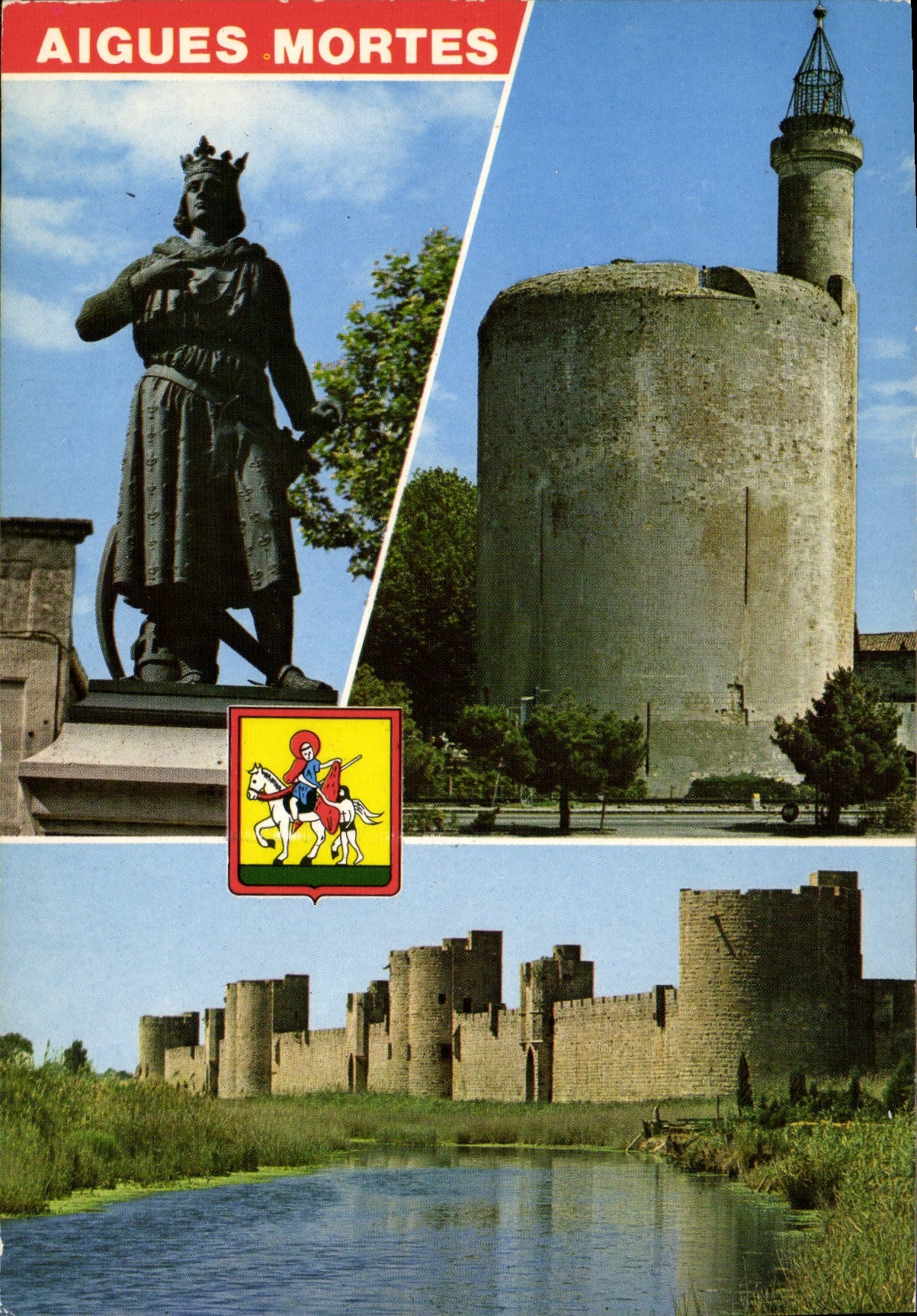 CPM Aigues Mortes Gard La Cite de Saint Louis 