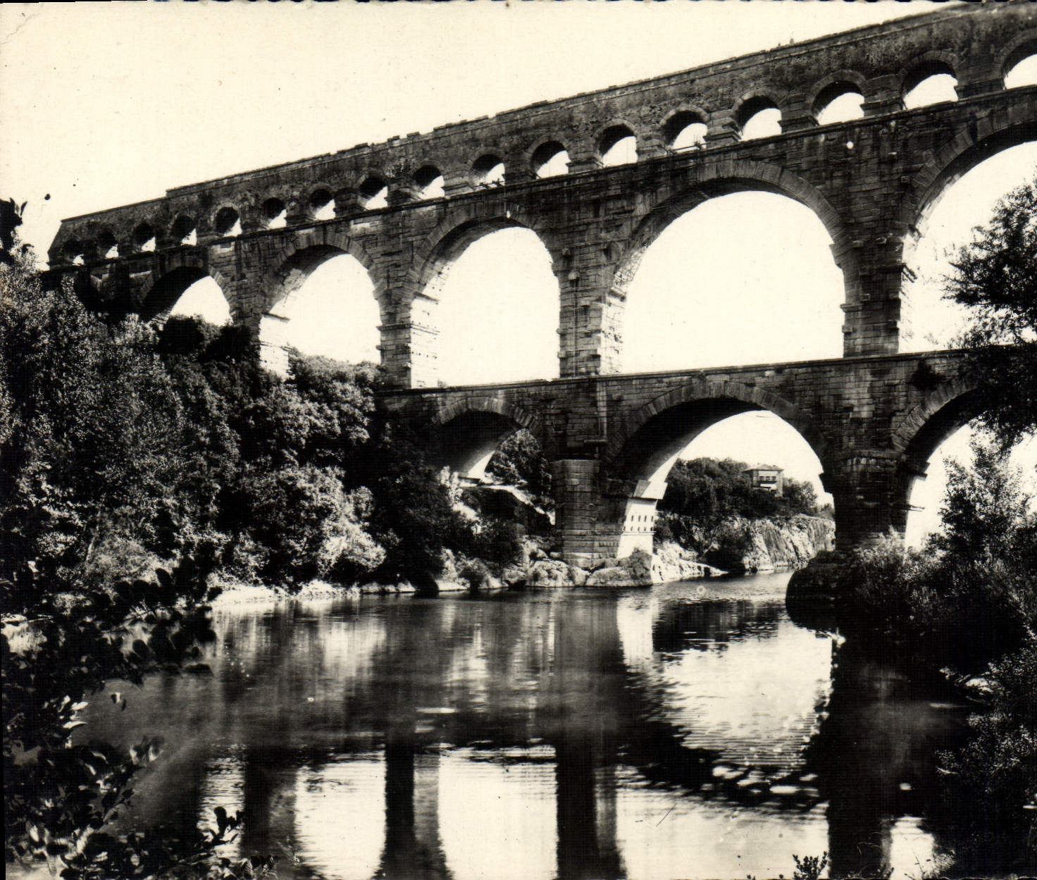 CPM Le Pont du Gard Aquedec Romain
