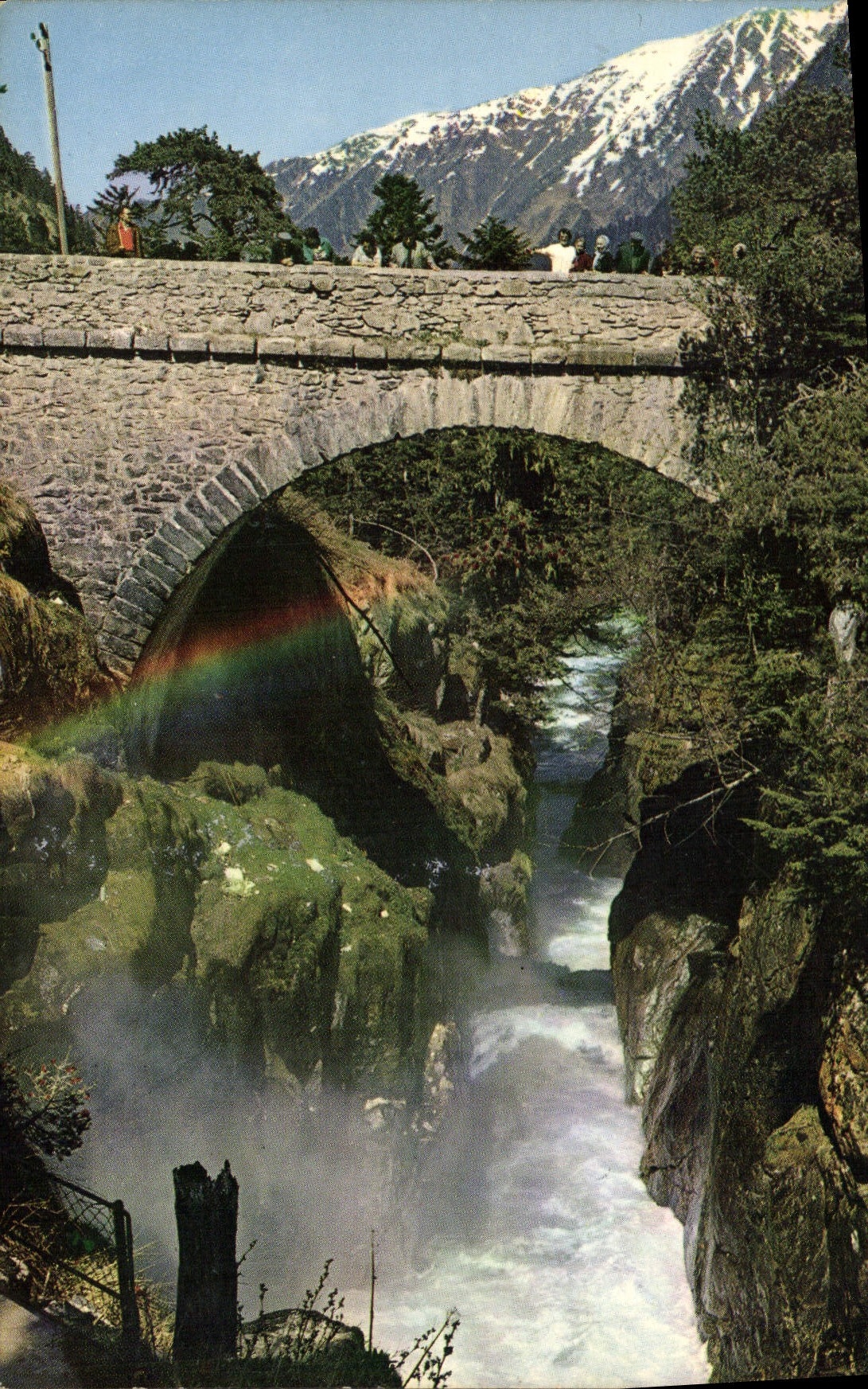 CPM Environs de Cauterets Le Pont d'Espagne
