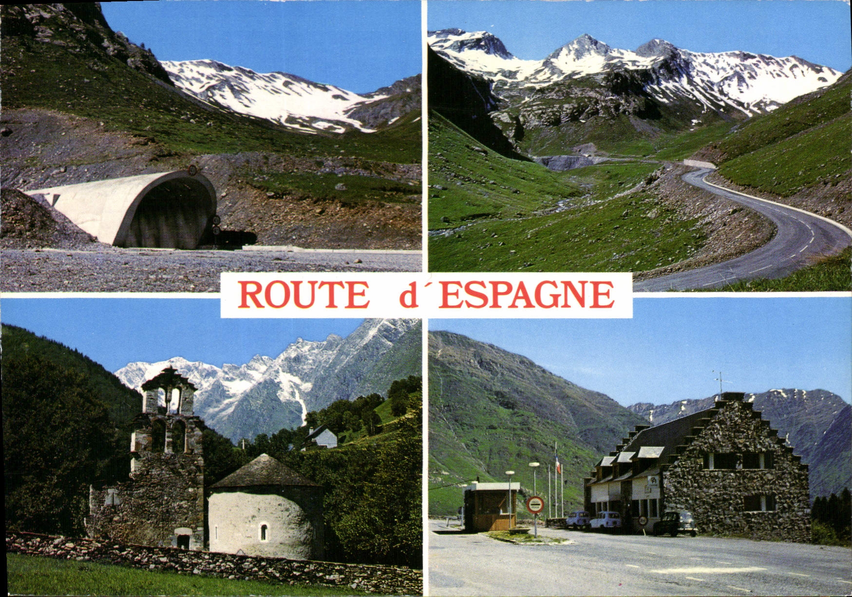 CPM Les Pyrenees Vallee d'Auree Toute d'Espagne
