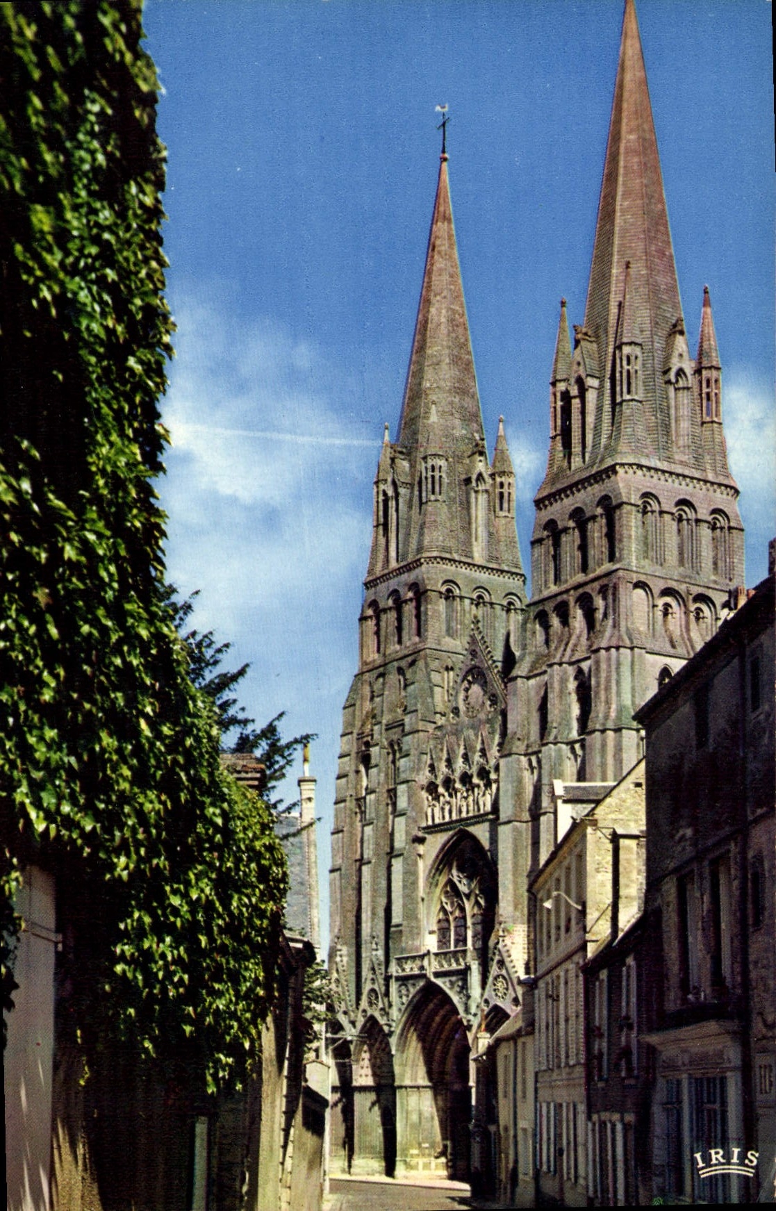 CPM Bayeux La Cathedrale 