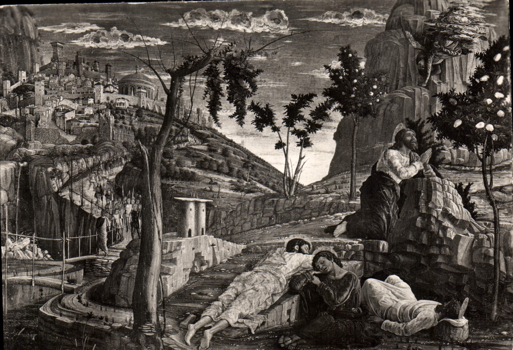 CPM Andrea Mantegna 1431 1506 Le Christ au Jardin des Oliviers 