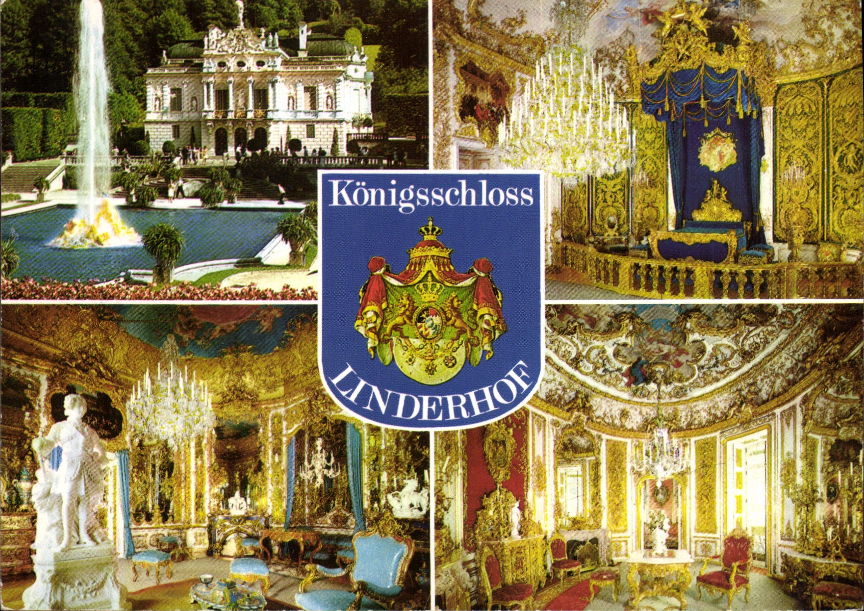 CPM KonigsschloB Linderhof Oberbayem