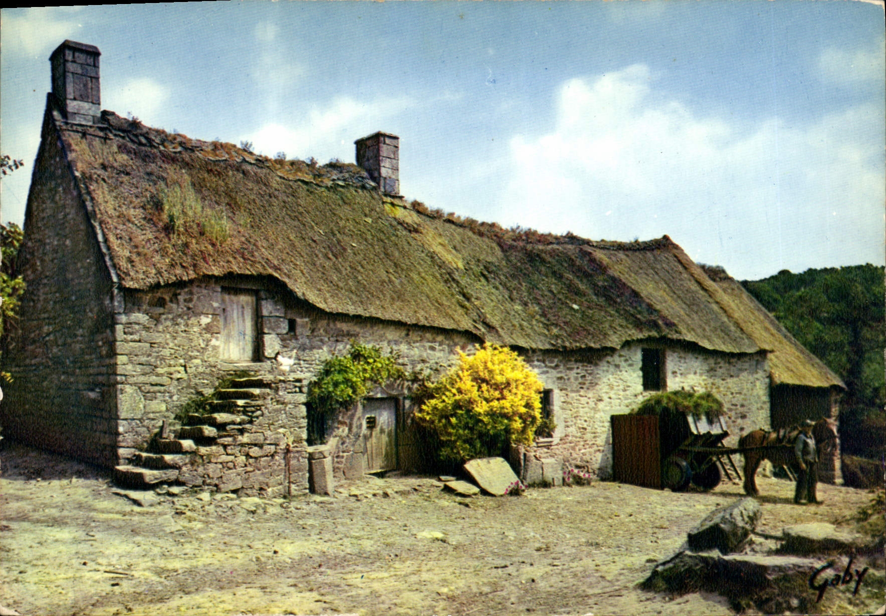 CPM Chaumieres de Bretagne 