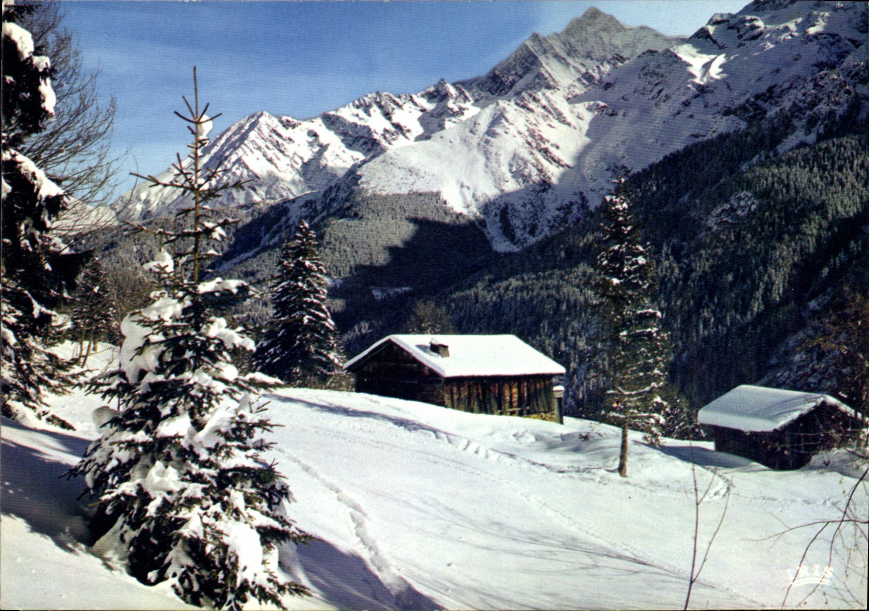 CPM La cabane de l'hiver 