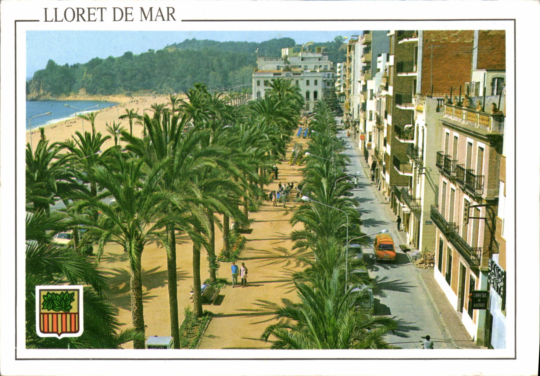 CPM Costa Brava Lloret de Mar Paseo Ma Jacinto