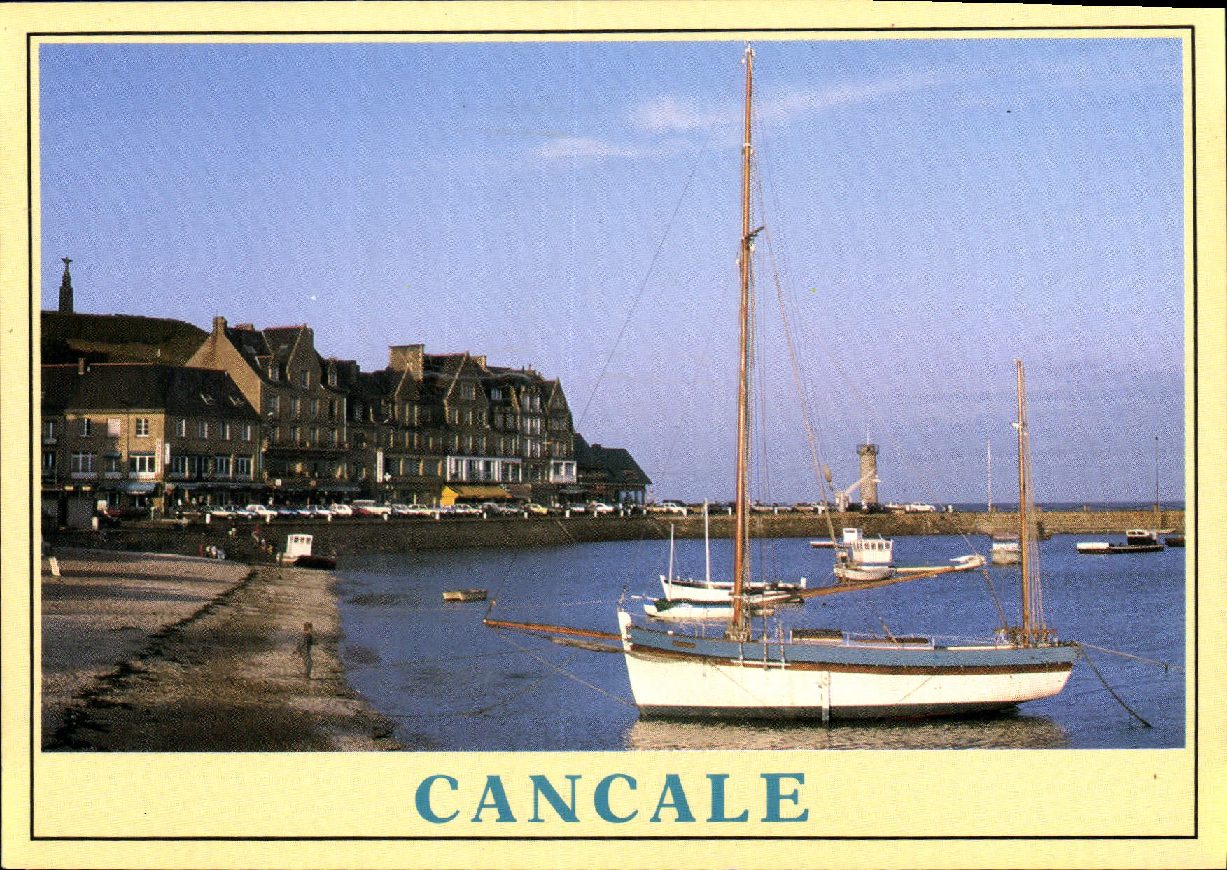 CPM Cancale Couleurs de Bretagne La Cote de Emeraude 