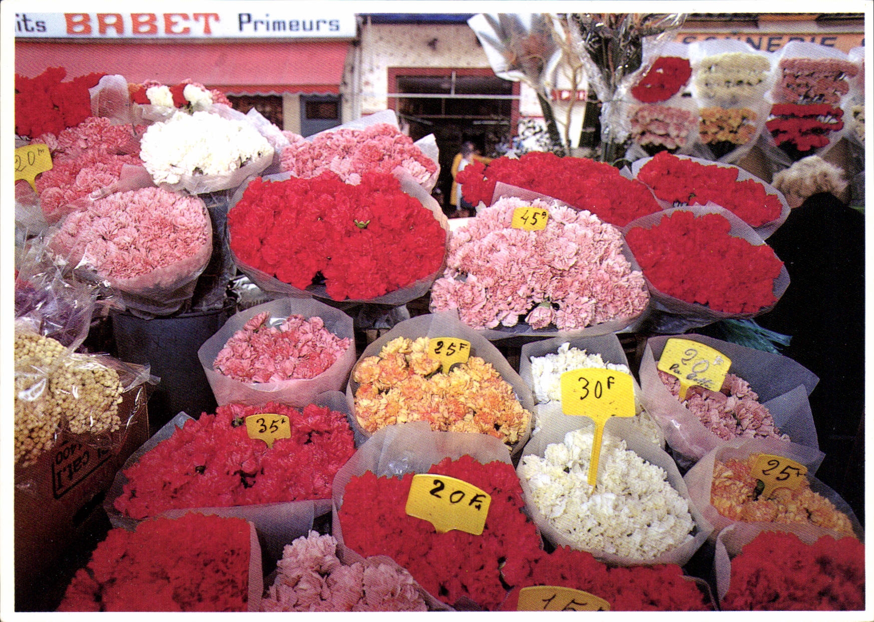 CPM Cote d'Azur Nice le Merche aux fleurs 