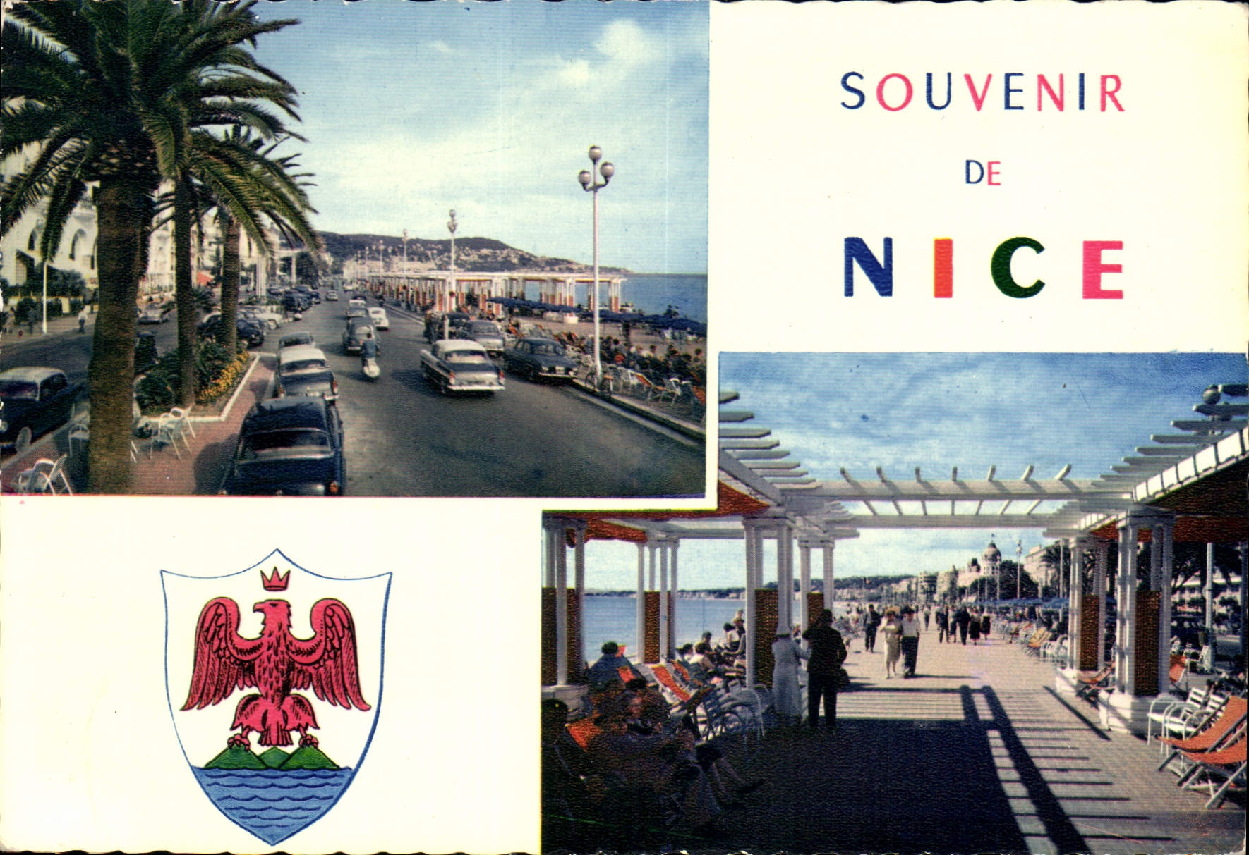 CPM Reflets La Cote d'Azur Souvenir de Nice