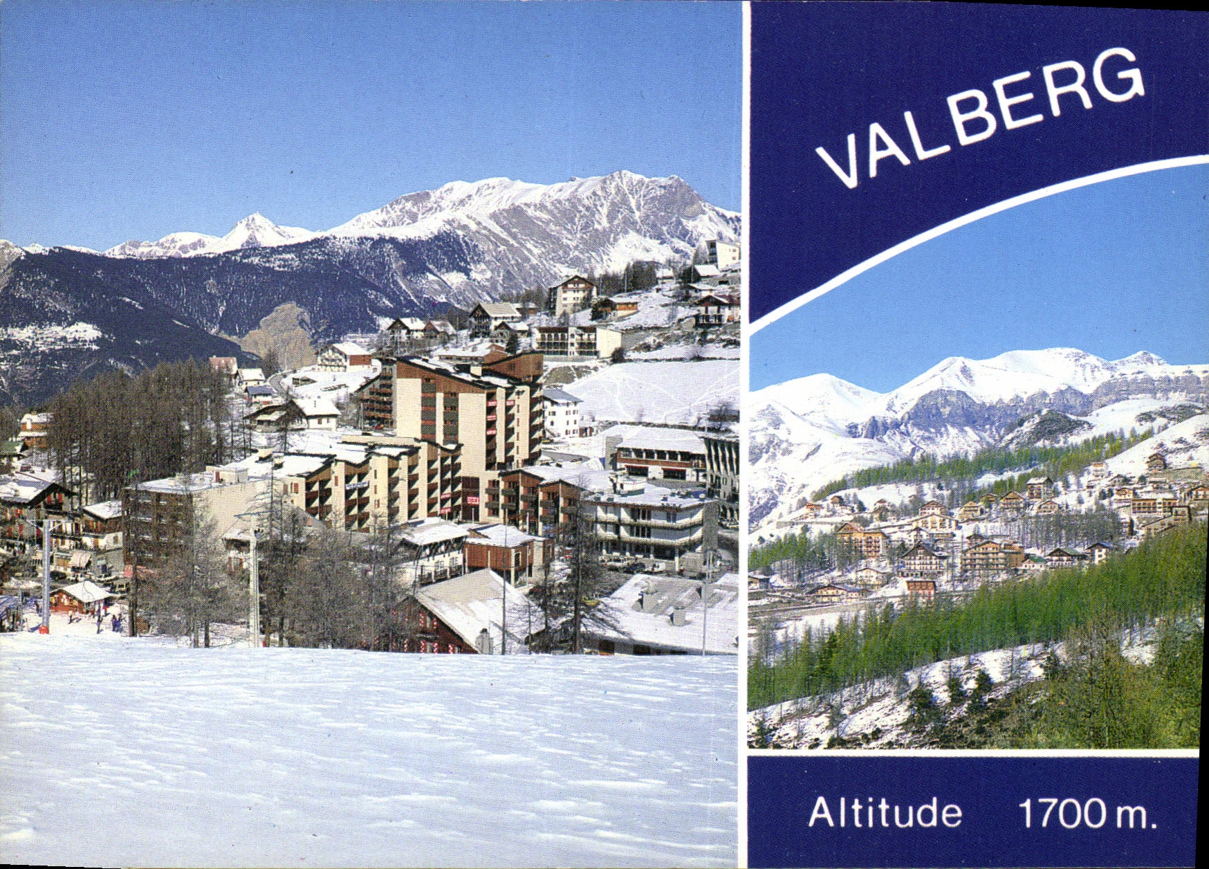 CPM Les Alpes Maritimes Valberg 