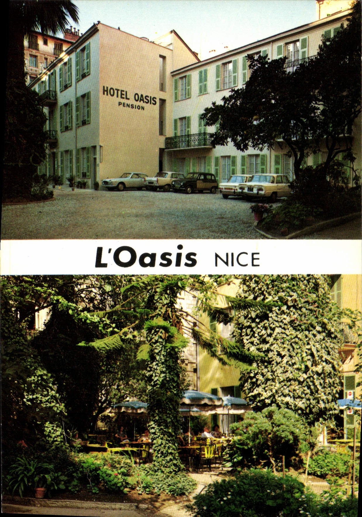 CPM Hotel Pension l'oasis L Caime et le Repos en plein Centre