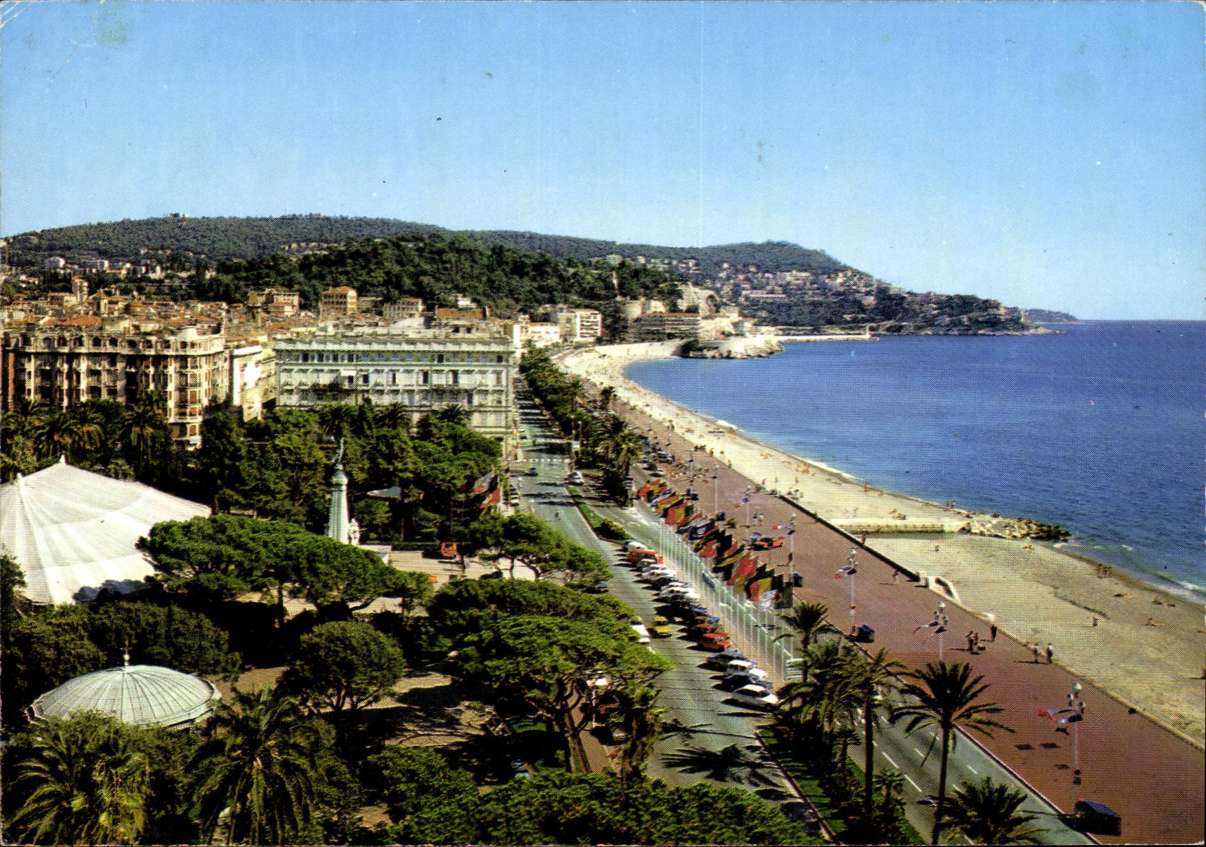 CPM Reflets de la Cote d'Azur Nices A Mmes Les Jardins Albert 