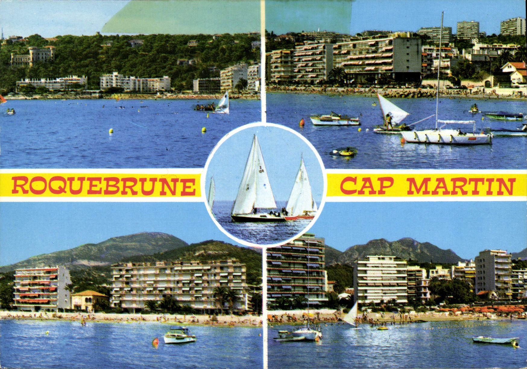 CPM Cote d'Azur Roquebrune Cap Martin Carnoles et ses plages