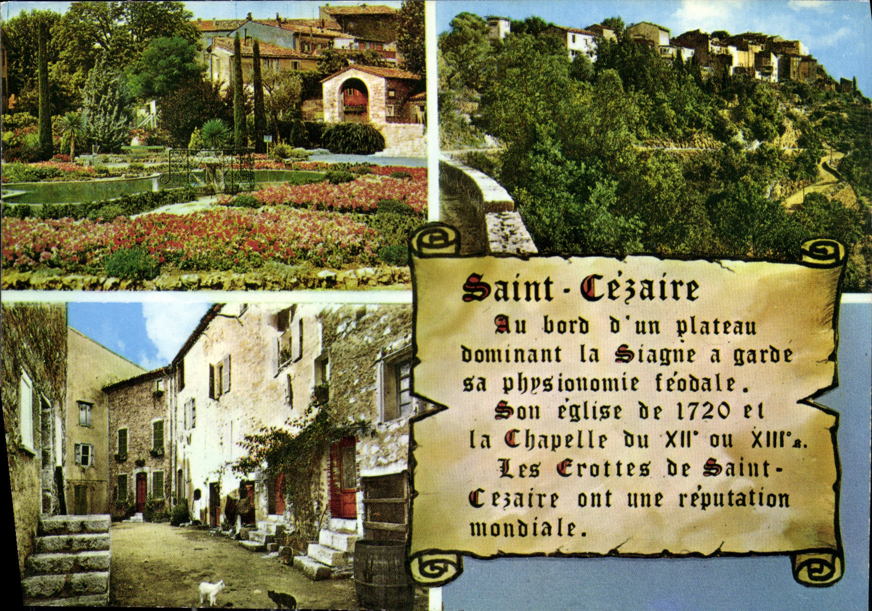 CPM Saint Cezaire sur Siagne 