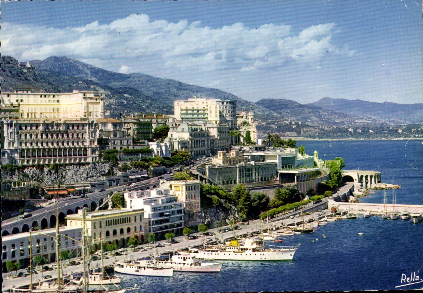 CPM La Principaute de Monaco Monte Carlo et le Port de Monaco 