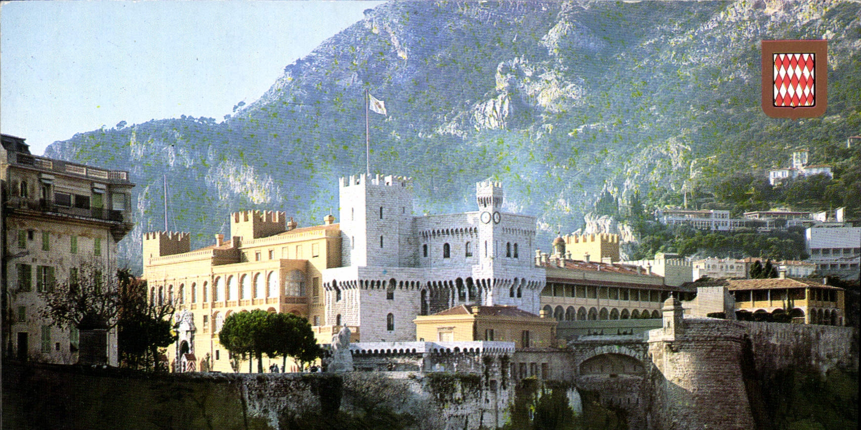 CPM Principaute de Monaco Le Palais Princier et ses Remparts