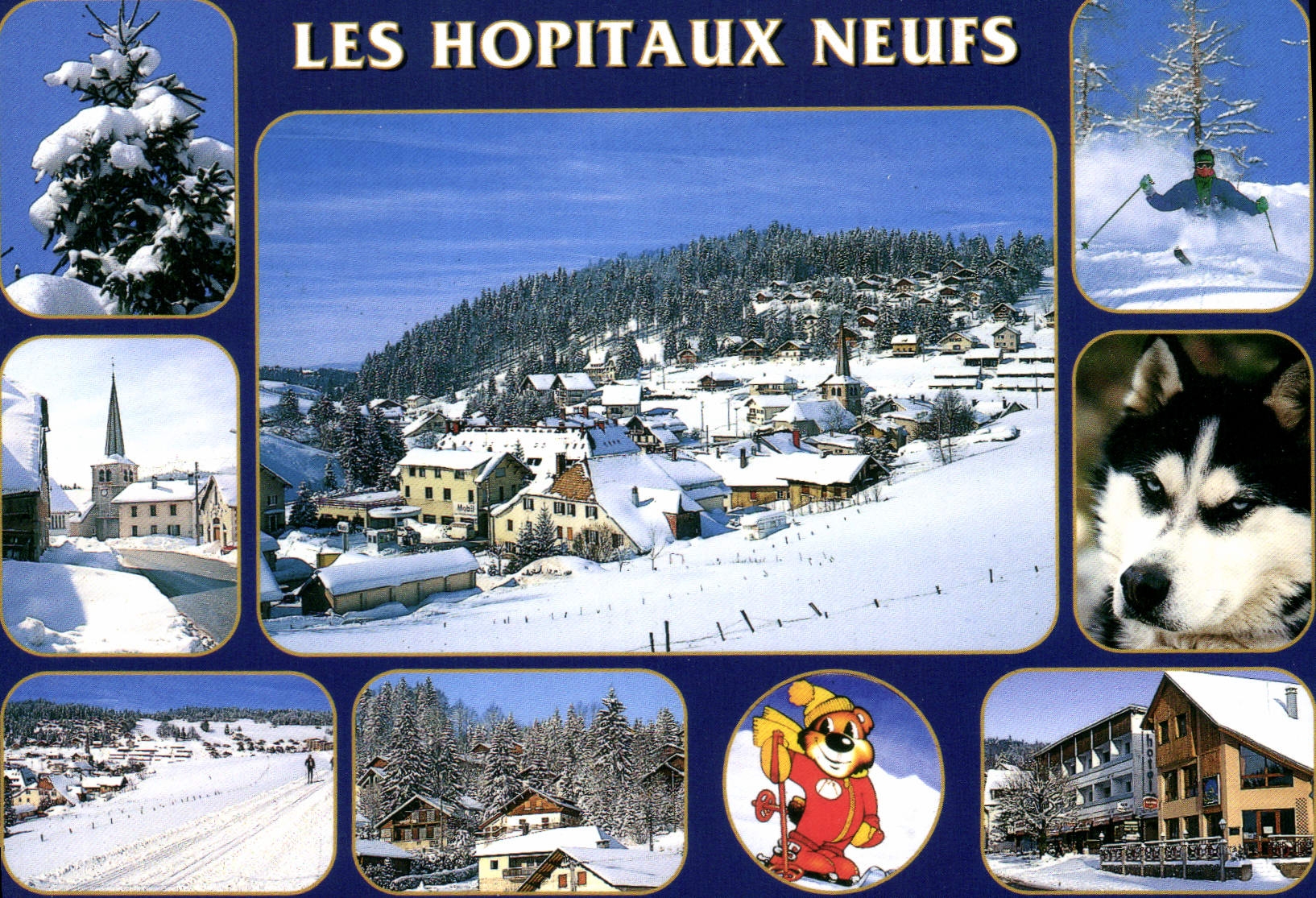 CPM Les Hopitaux Neufs Doubs 