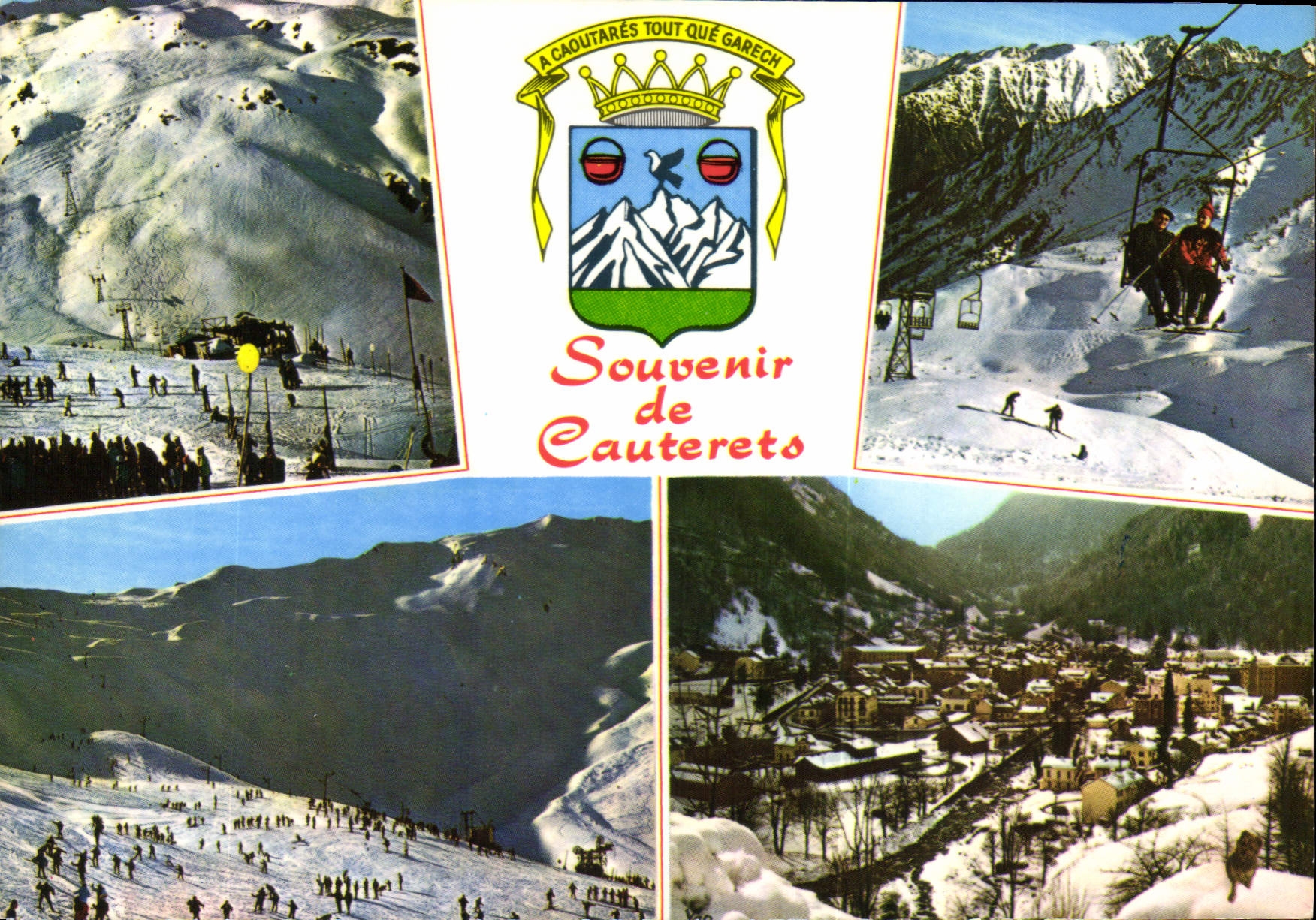 CPM Nos Belles Pyrenees Cauterets 