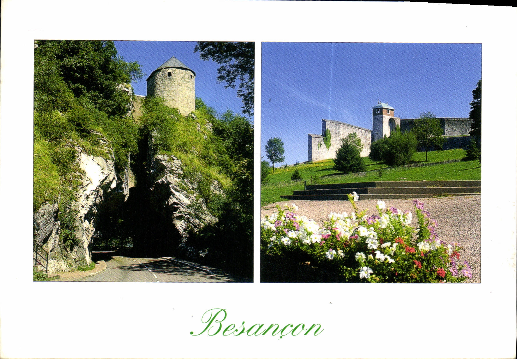 CPM Images de Franche Comte Besancon Doubs La Porte Taillee 