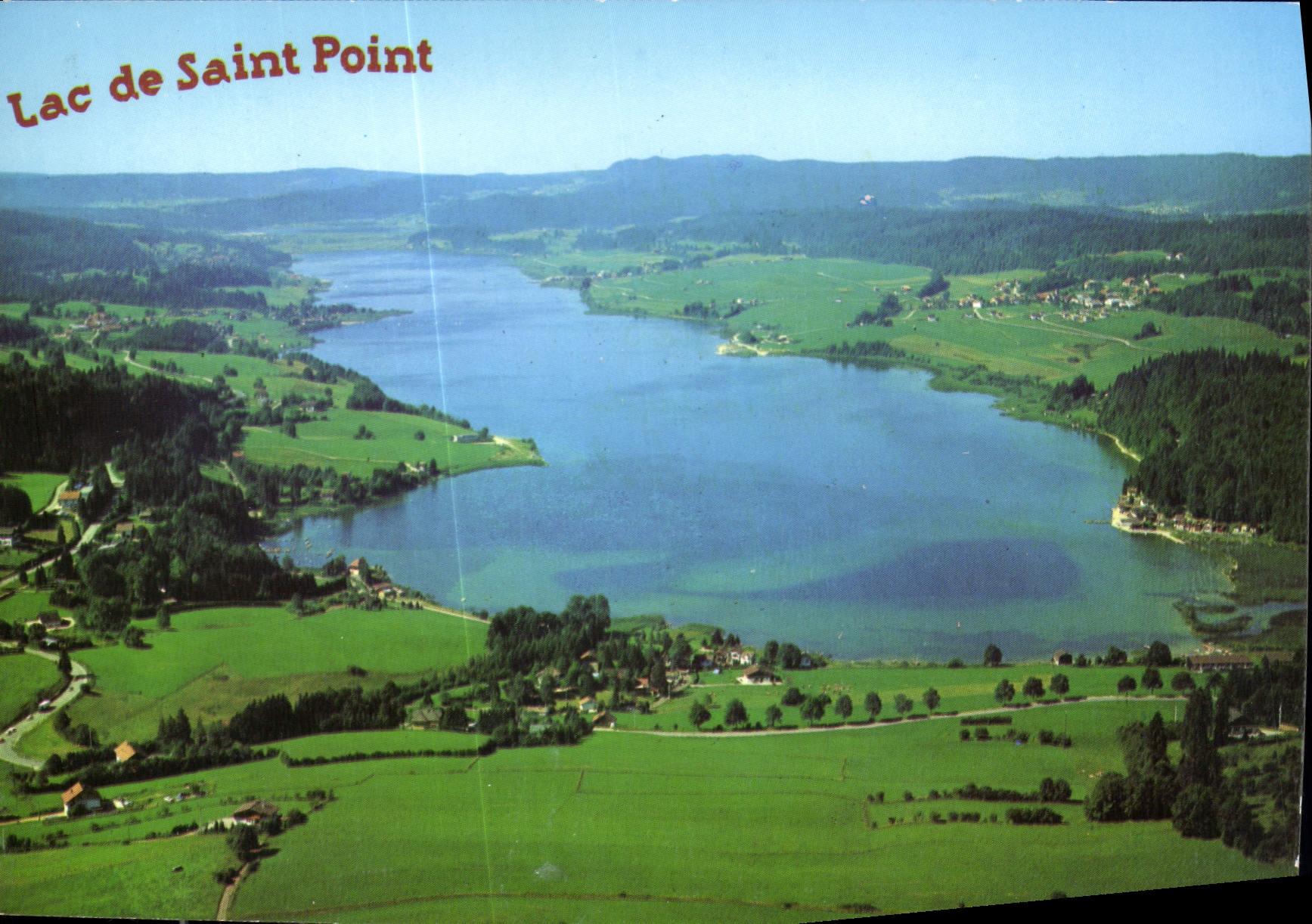 CPM Lac de Saint Point Doubs 