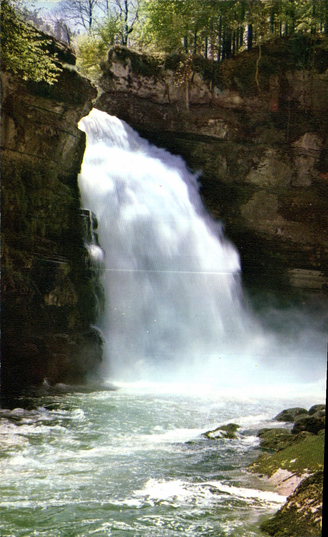 CPM Lumieres et couleurs sur le Doubs Saut du Doubs 