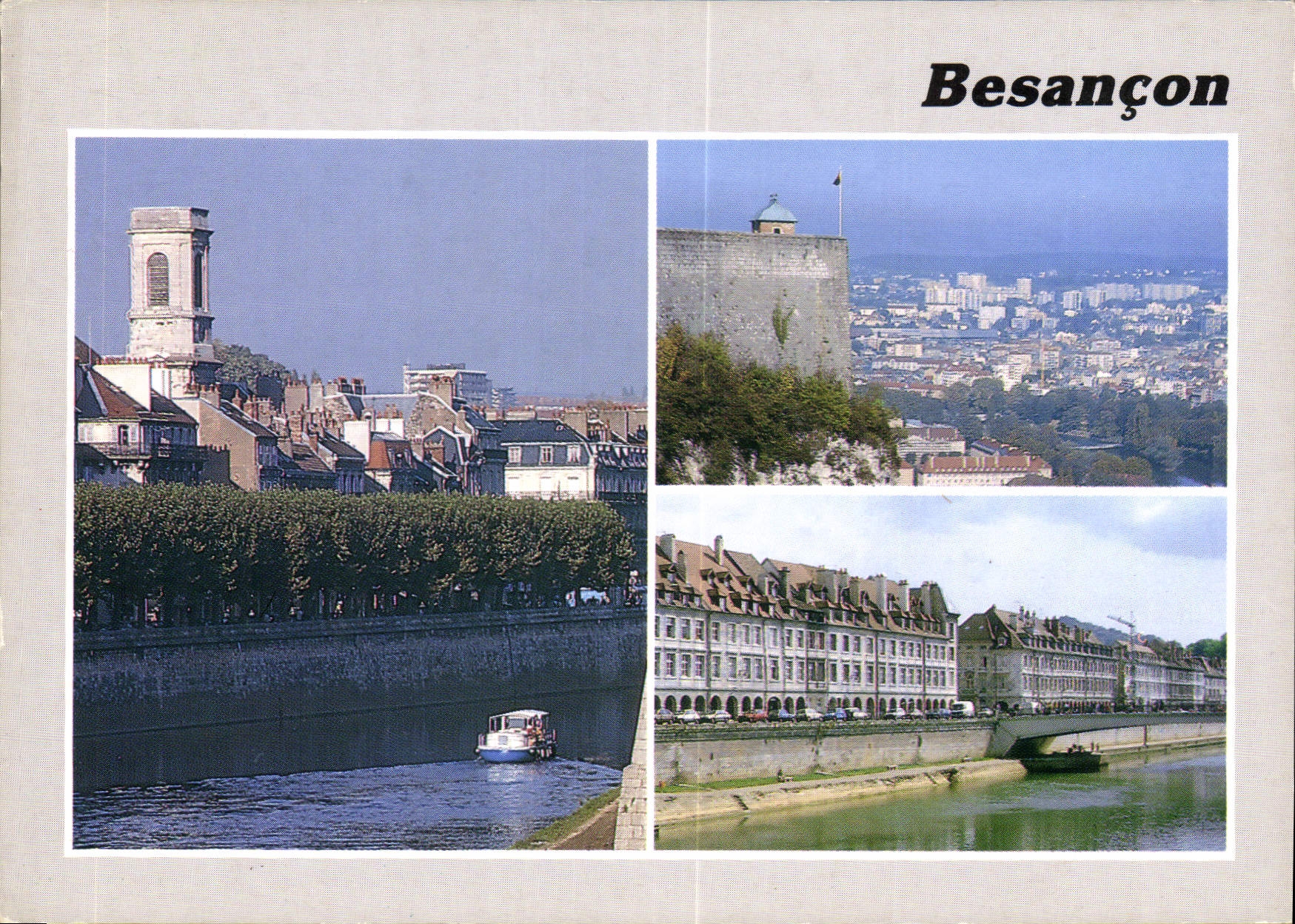 CPM Besancon Doubs Le Doubs de l'Eglise de l