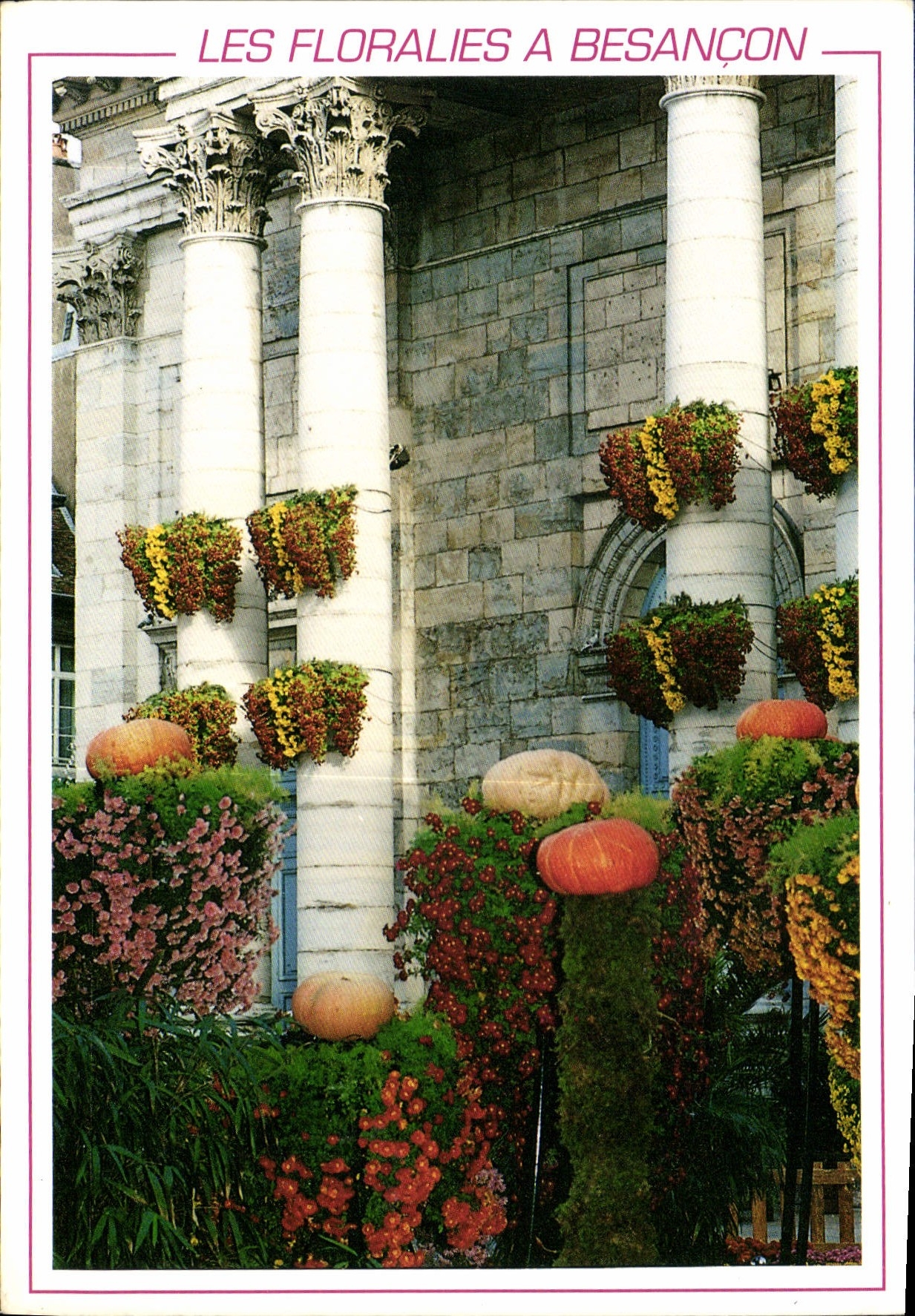 CPM Images de Franche Comte Besancon Doubs Les Floralies 