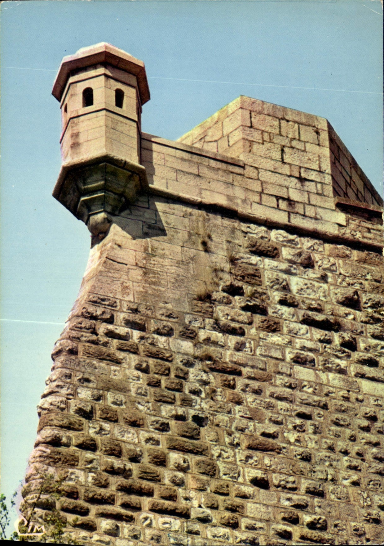 CPM Besancon Doubs La Citadelle L'Echauguette Sud Front de Secours 