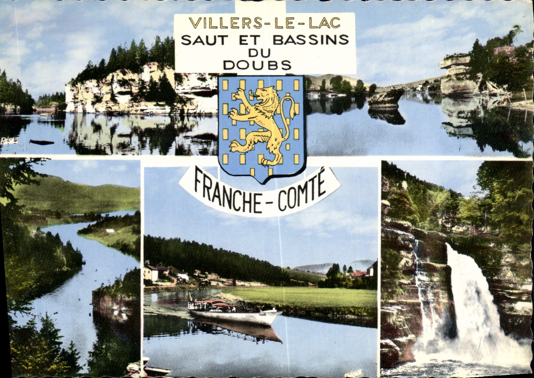 CPM Frontiere Franco Suisse Villers le Lac Doubs Le Rocher de l'Echo La Casquette