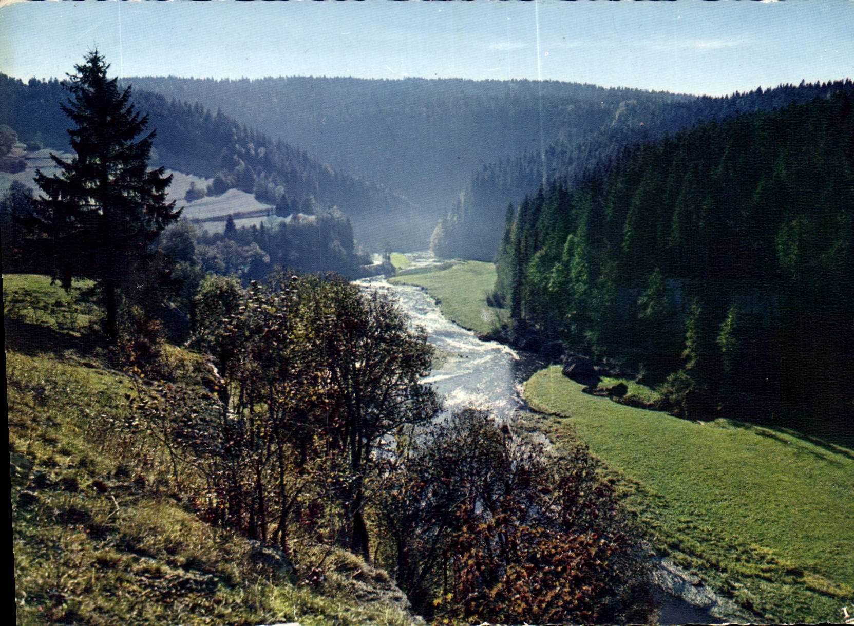 CPM Route de Morteau a Pontarlier Vallee de Remonot 