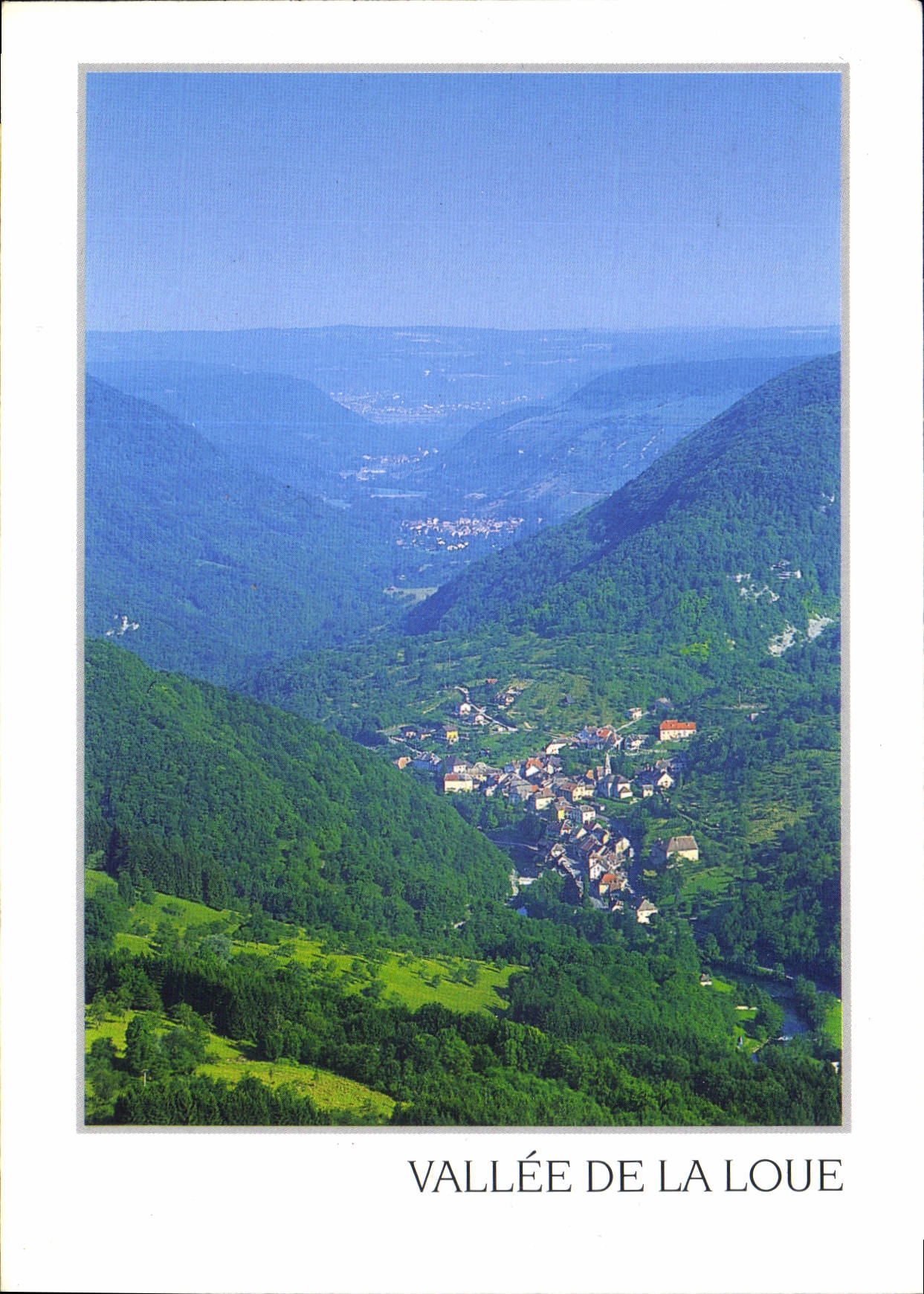CPM La Vallee de la Loue Doubs 