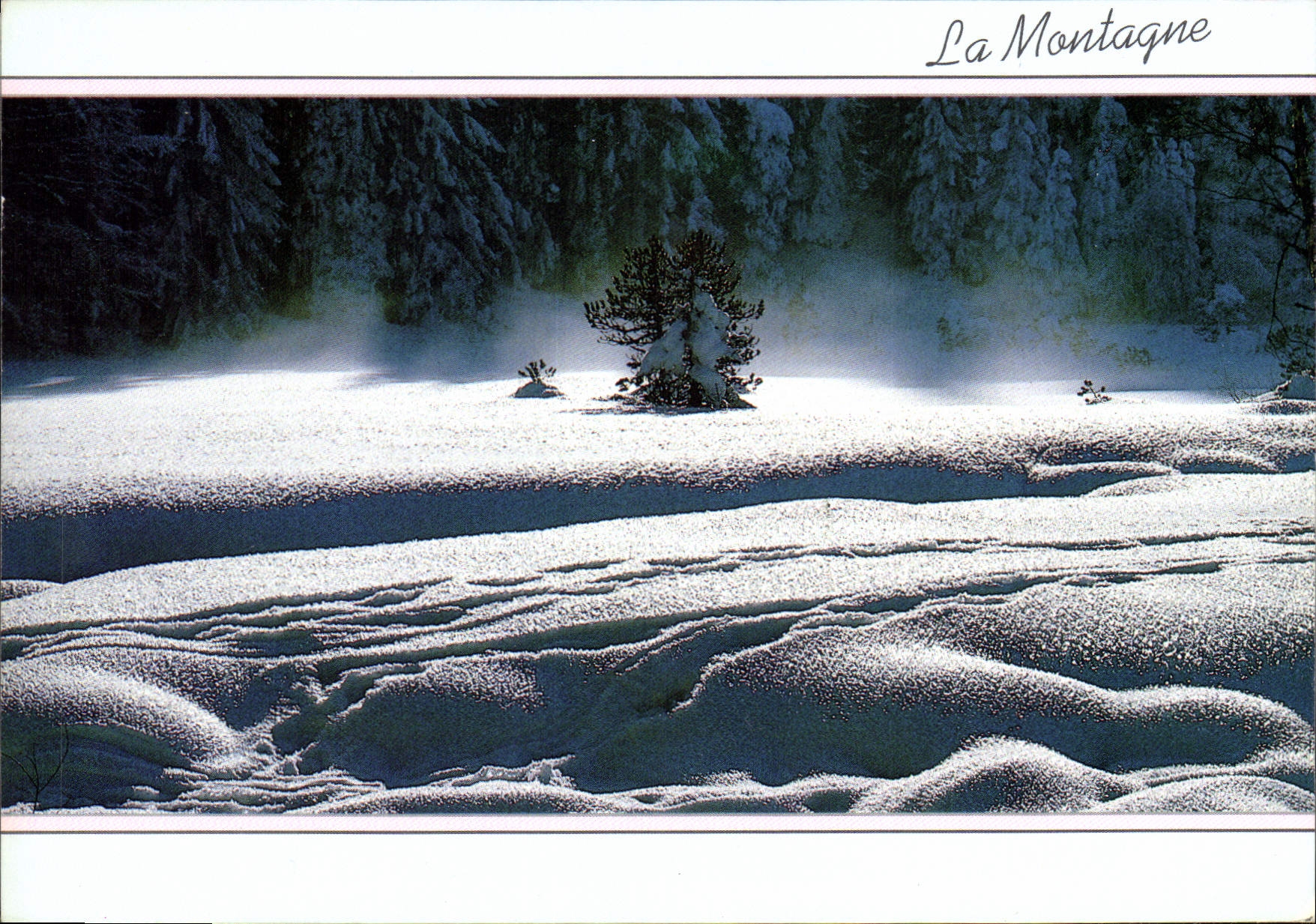 CPM Images de nos montagnes en hiver 
