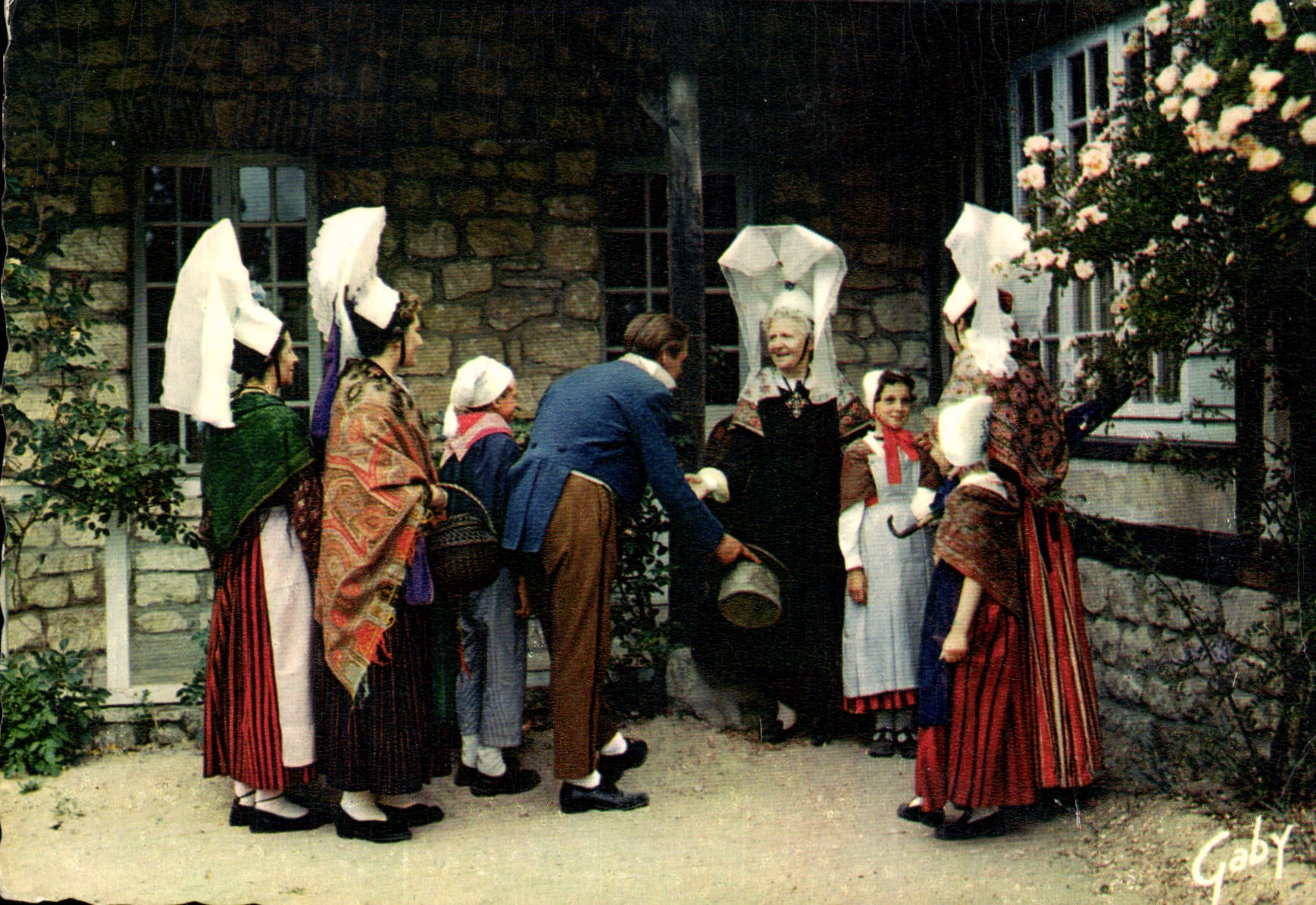 CPM Folklore de France La Normandie