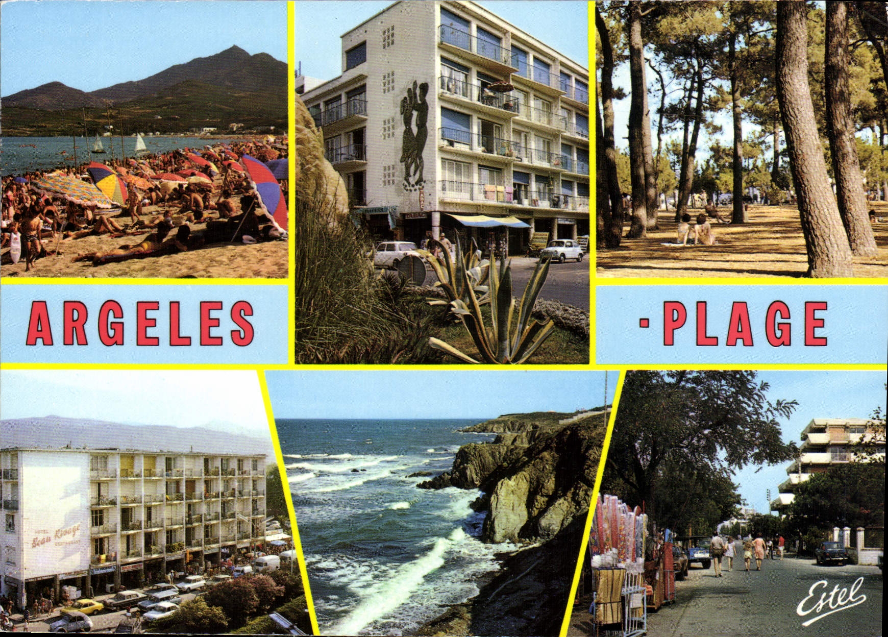 CPM La Cote Vermeille Argeles Plage Pyrenees Orientales 
